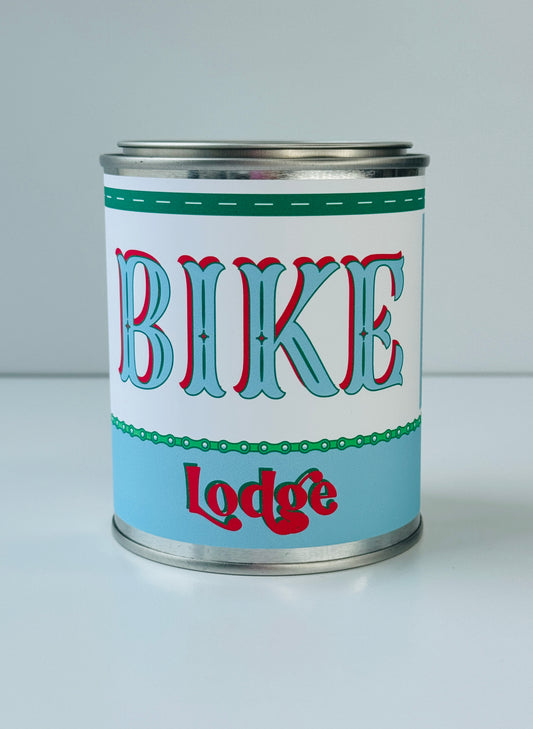Bike Lodge - Paint Tin Candle
