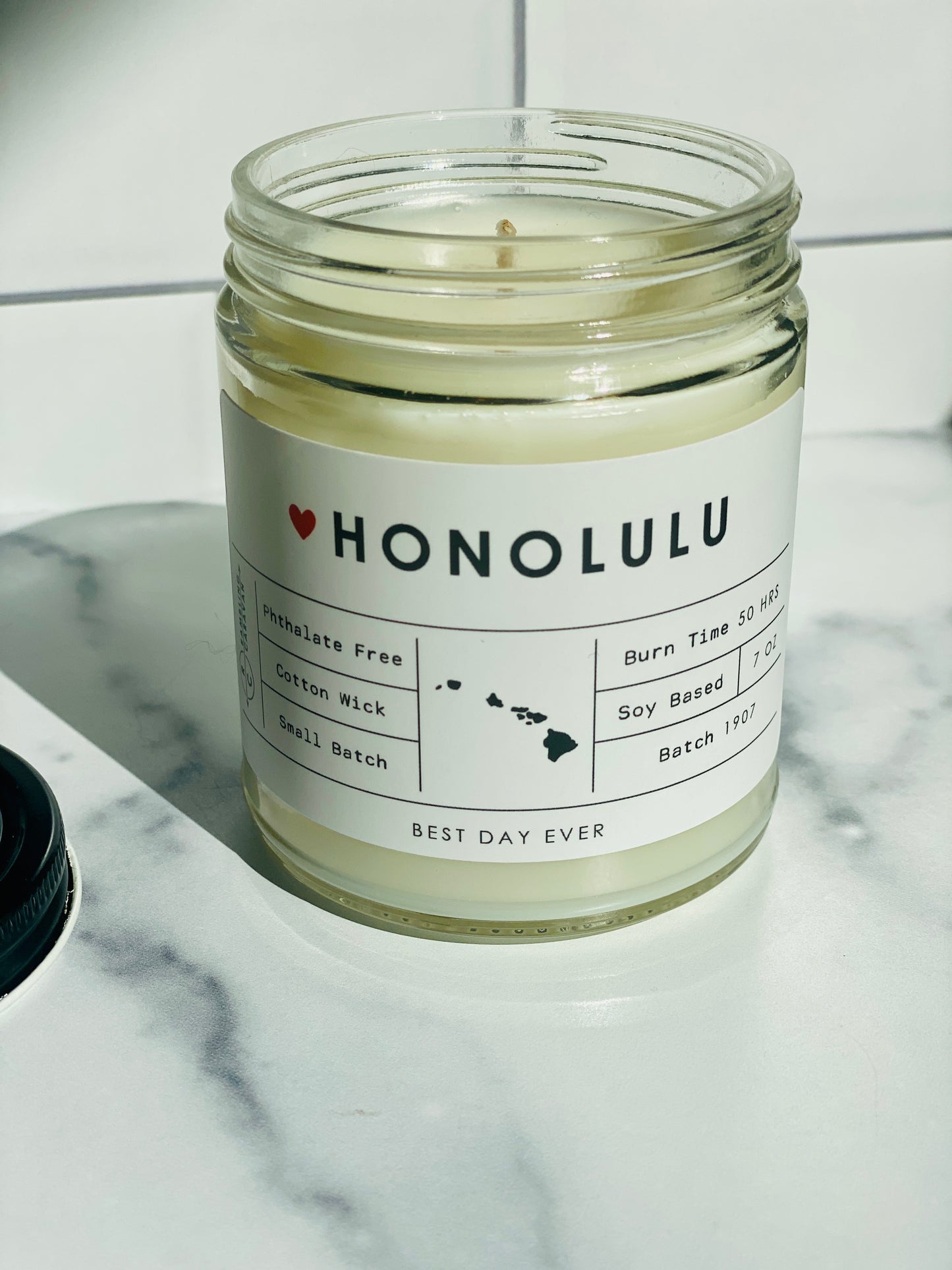Honolulu, HI Candle