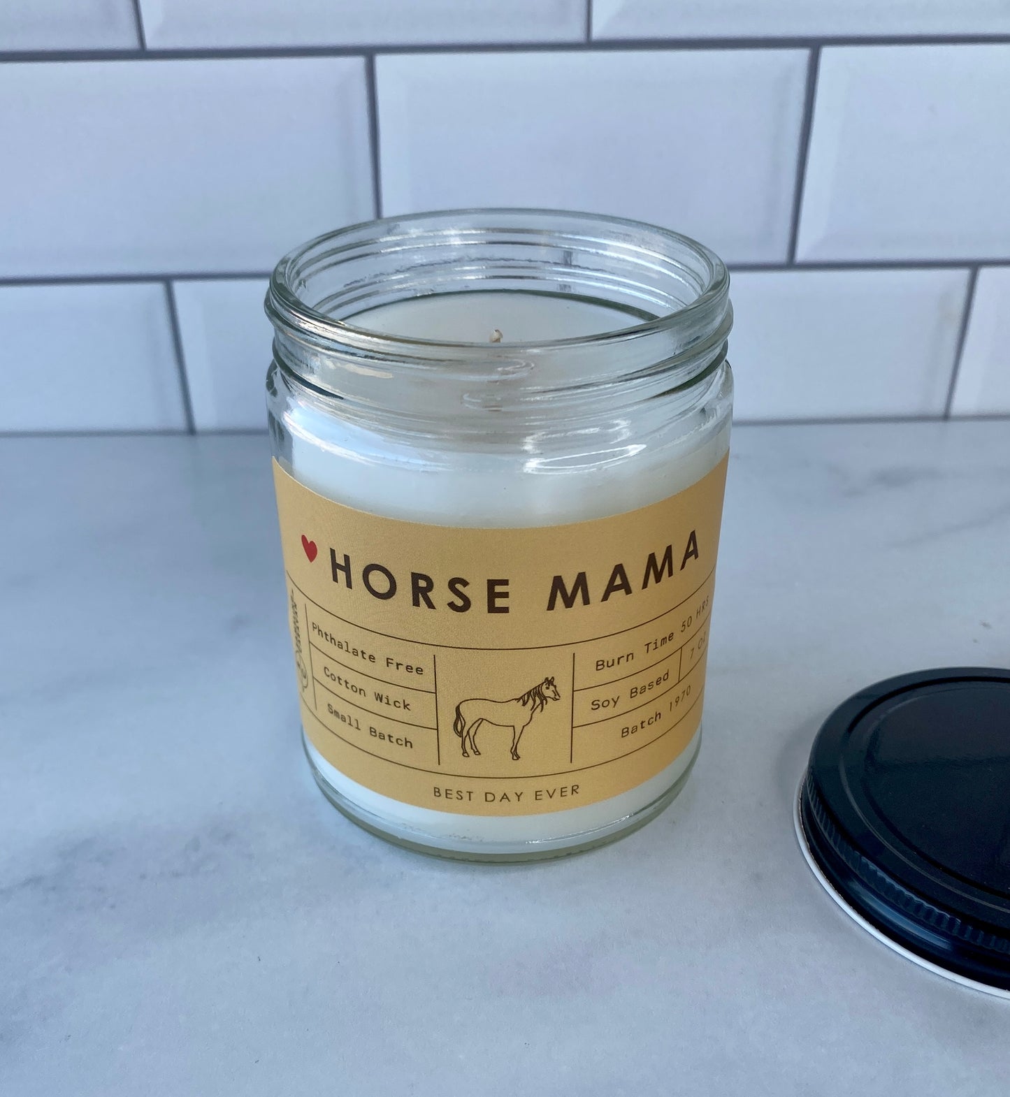 Horse Mama Candle