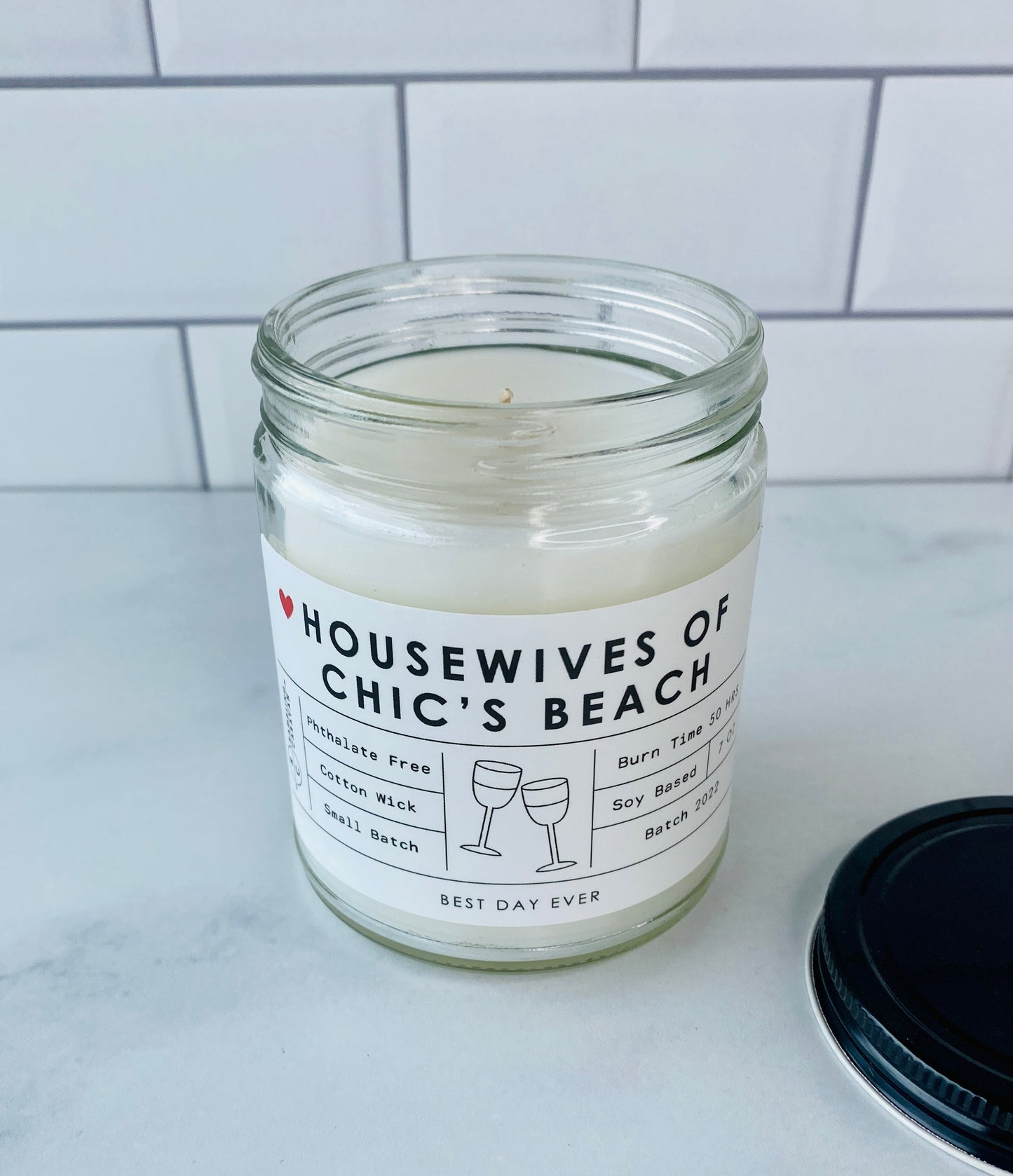 Housewives of Chic's Beach Candle