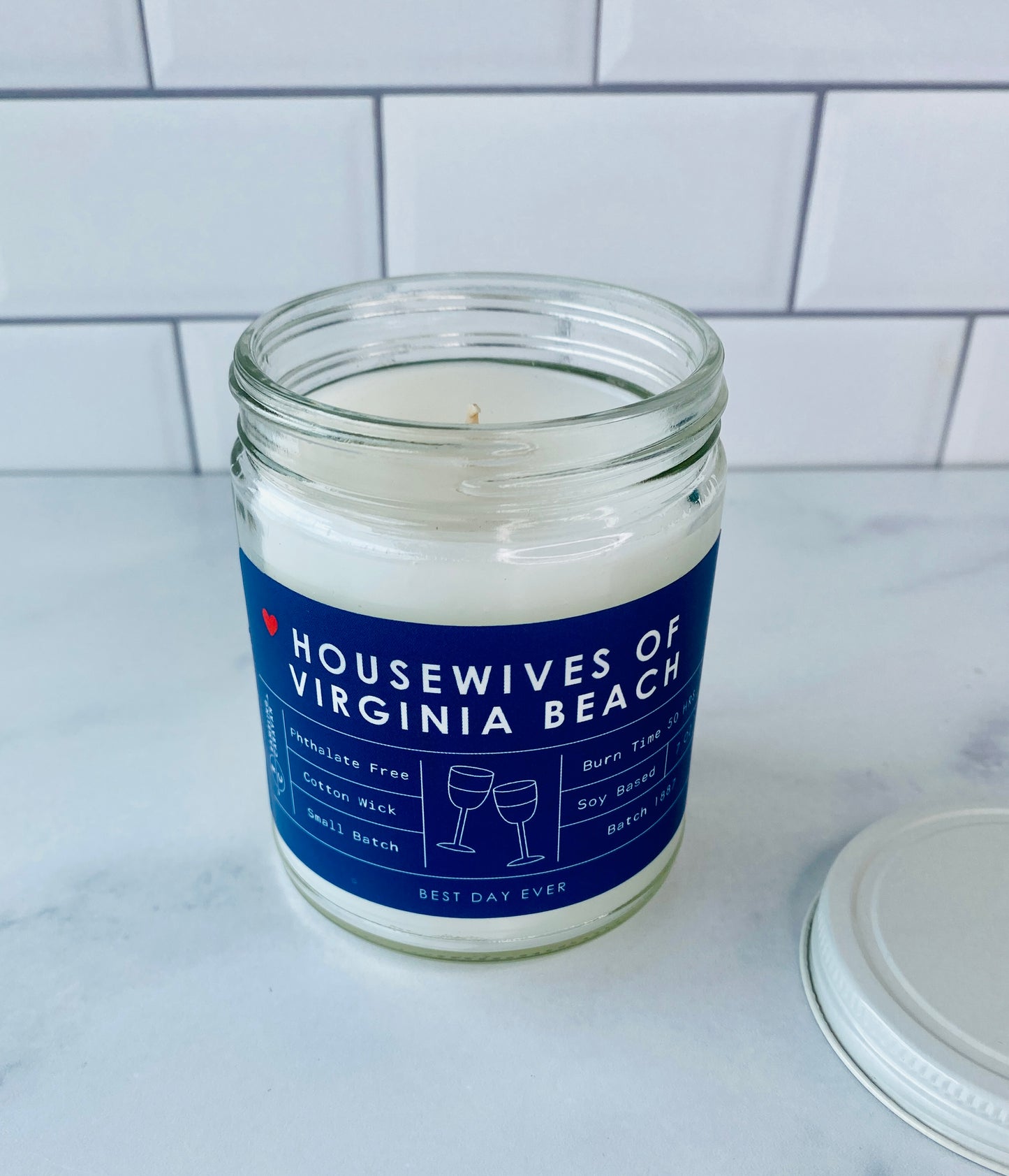 Housewives of Virginia Beach, VA Candle