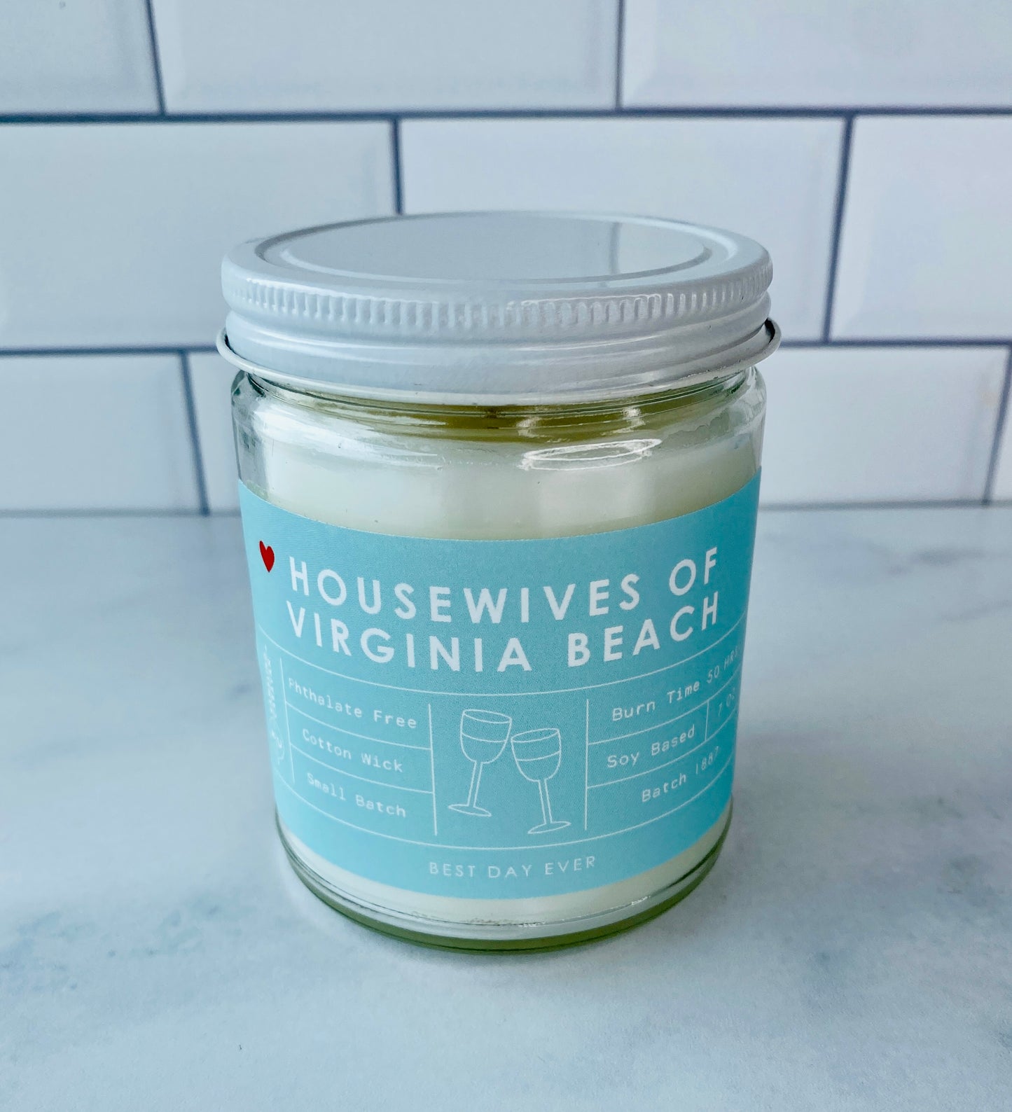 Housewives of Virginia Beach, VA Candle