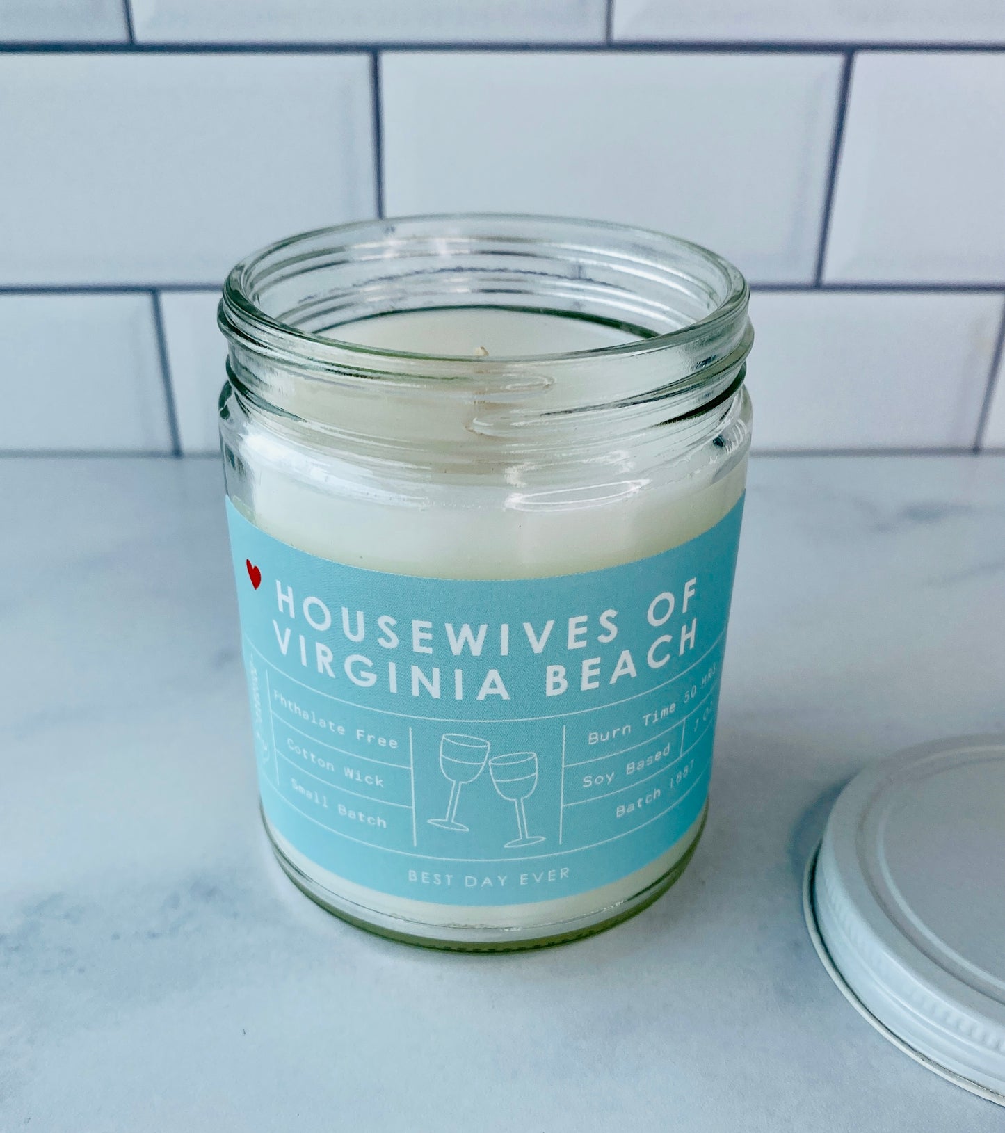 Housewives of Virginia Beach, VA Candle