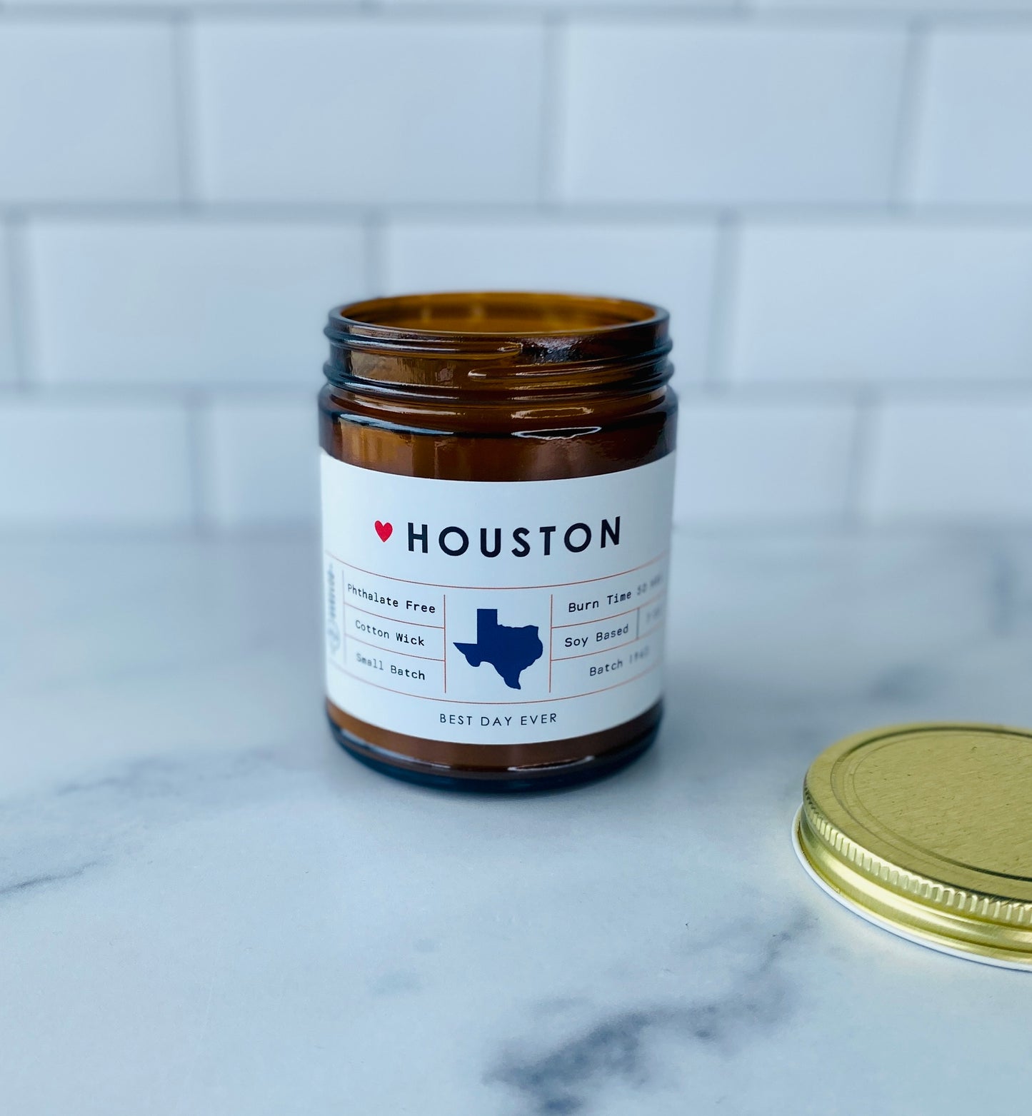Houston, TX Candle
