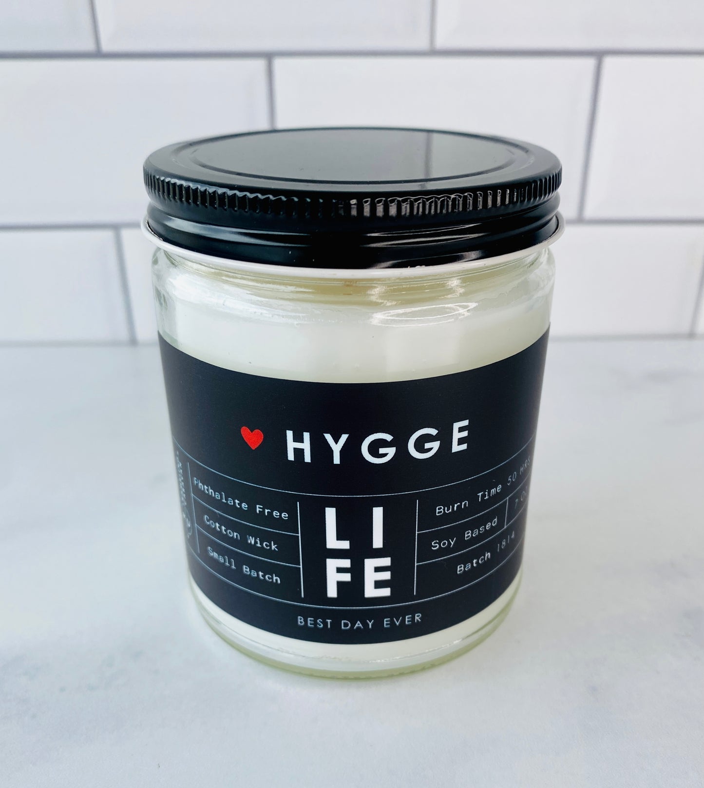 Hygge (Danish for comfort) Candle
