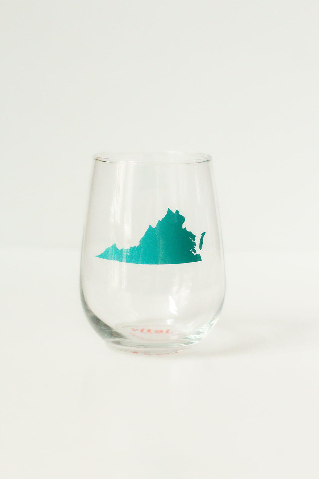 Virginia (VA) Wine Glass