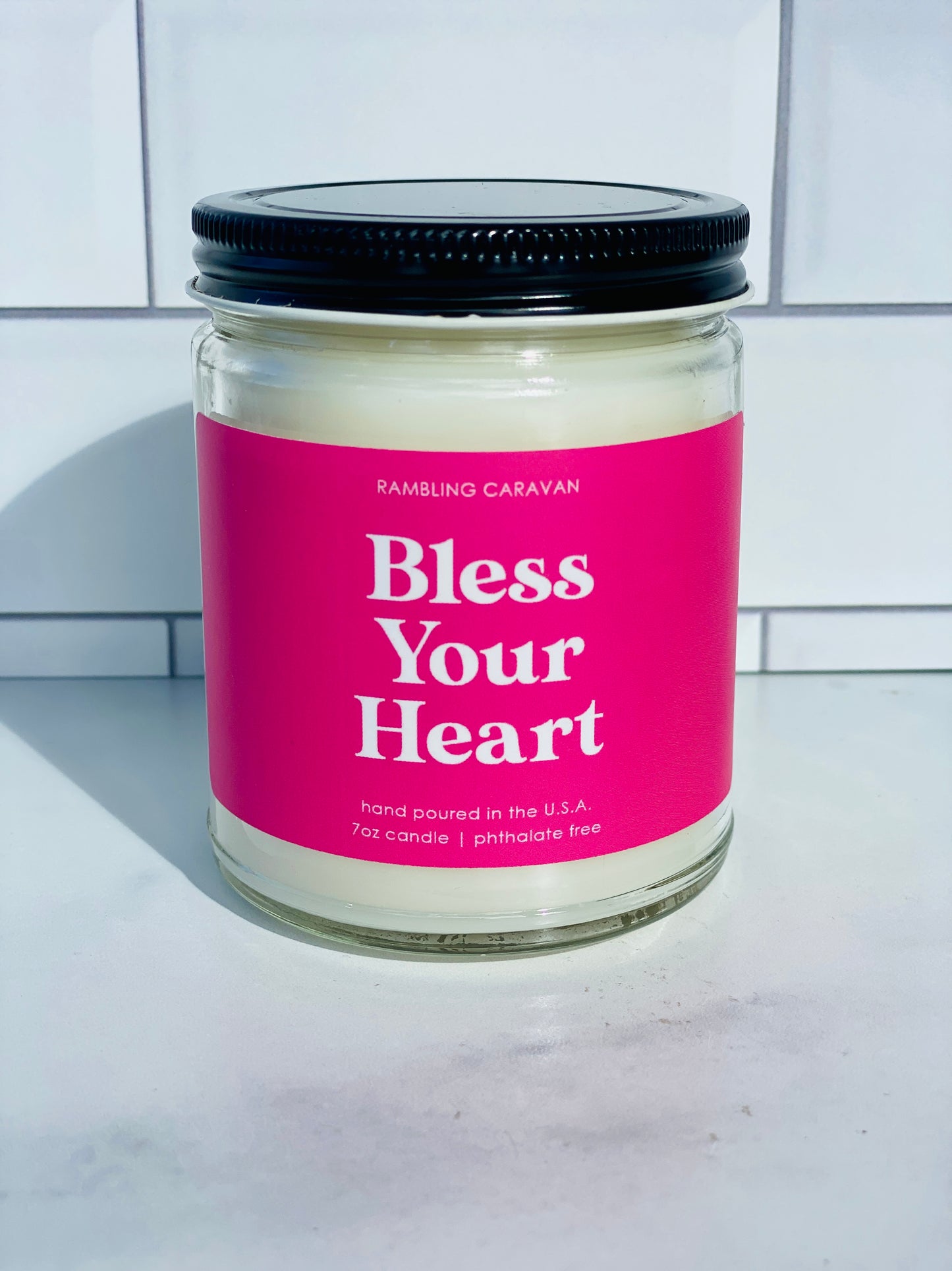 Bless Your Heart Candle