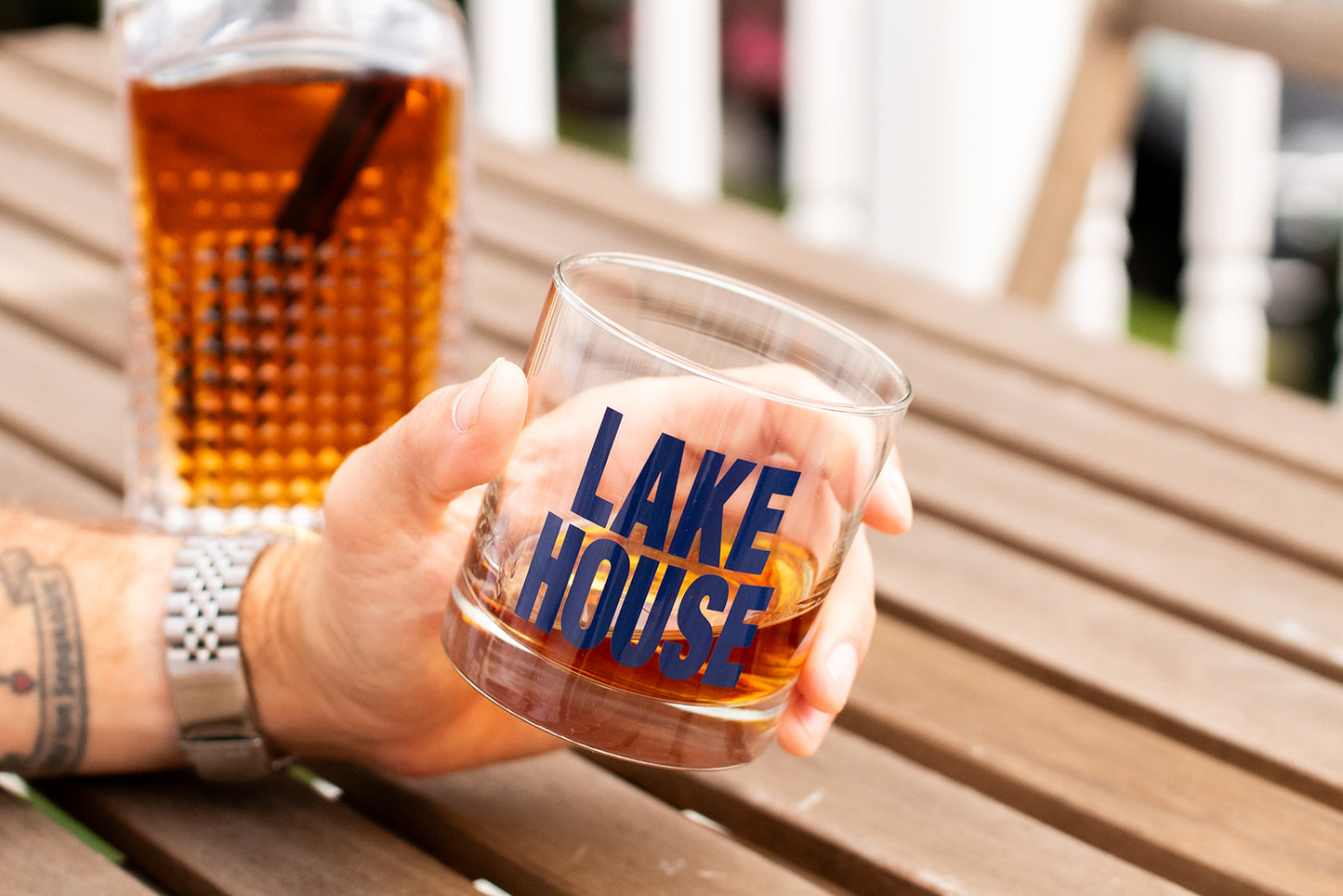 Lake House - Whiskey Glass