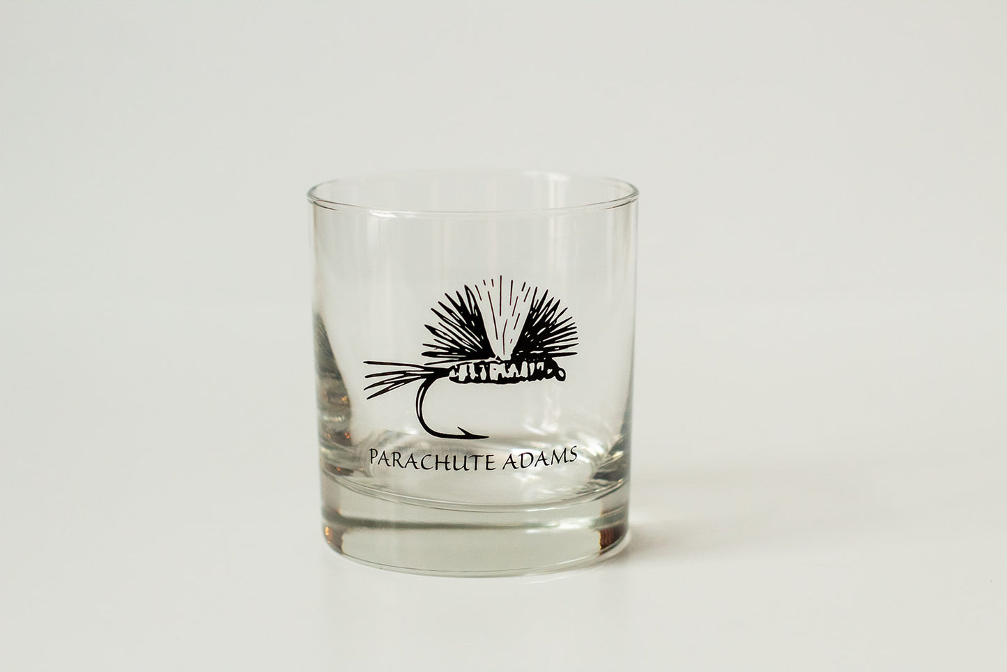 Fishing Whiskey Glass - Parachute Adams