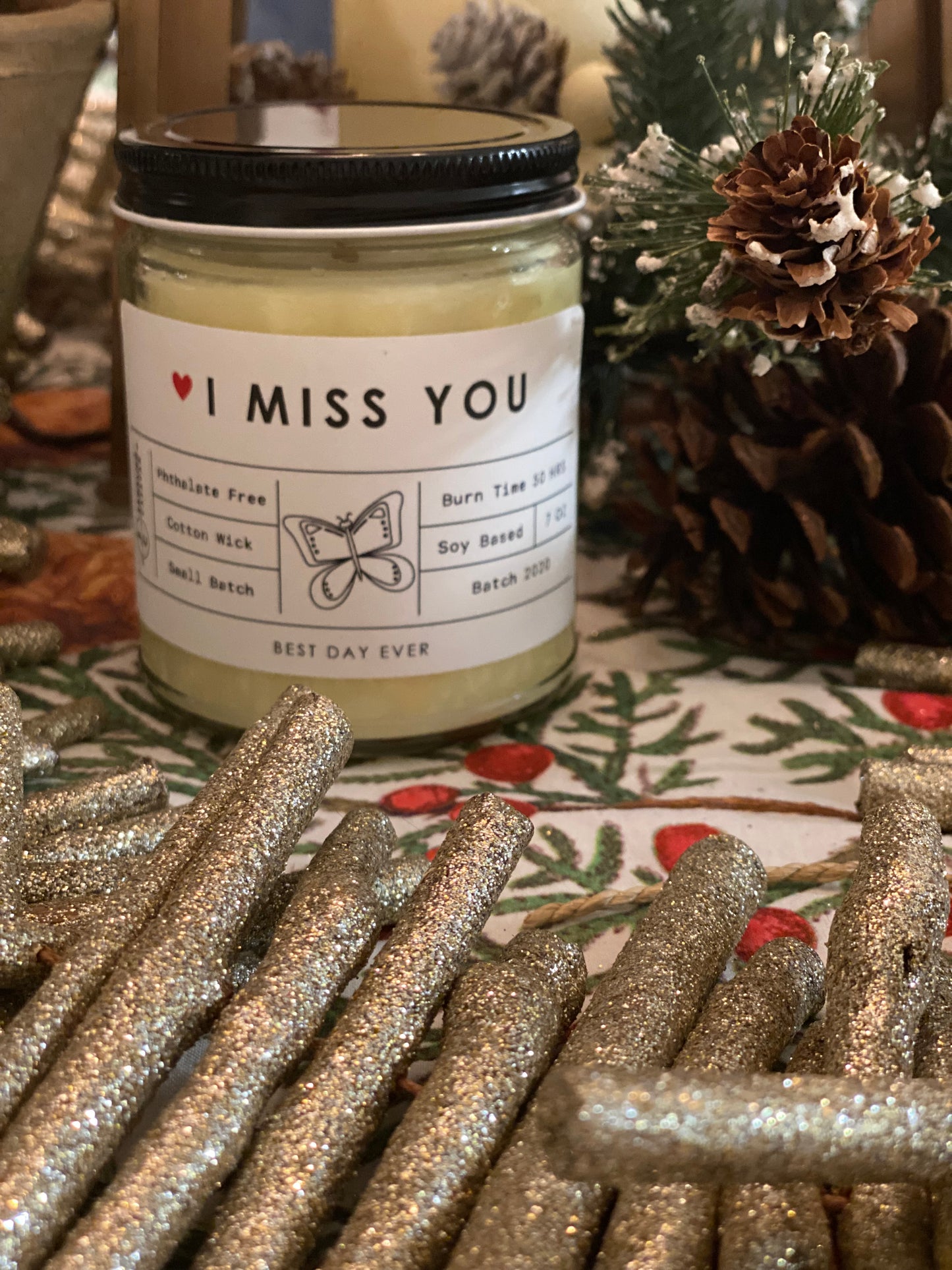 Miss You Candle