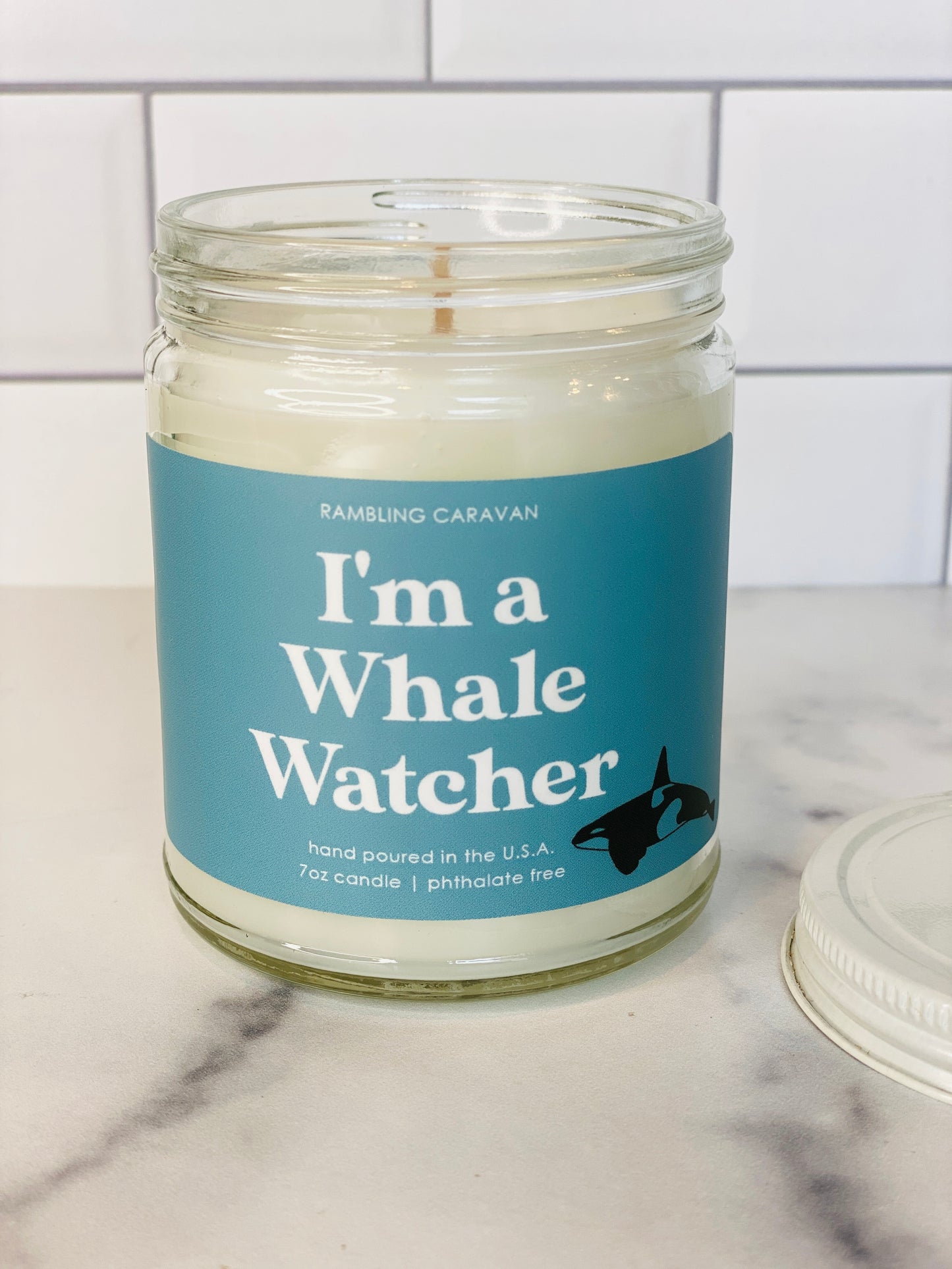 I'm A Whale Watcher Candle