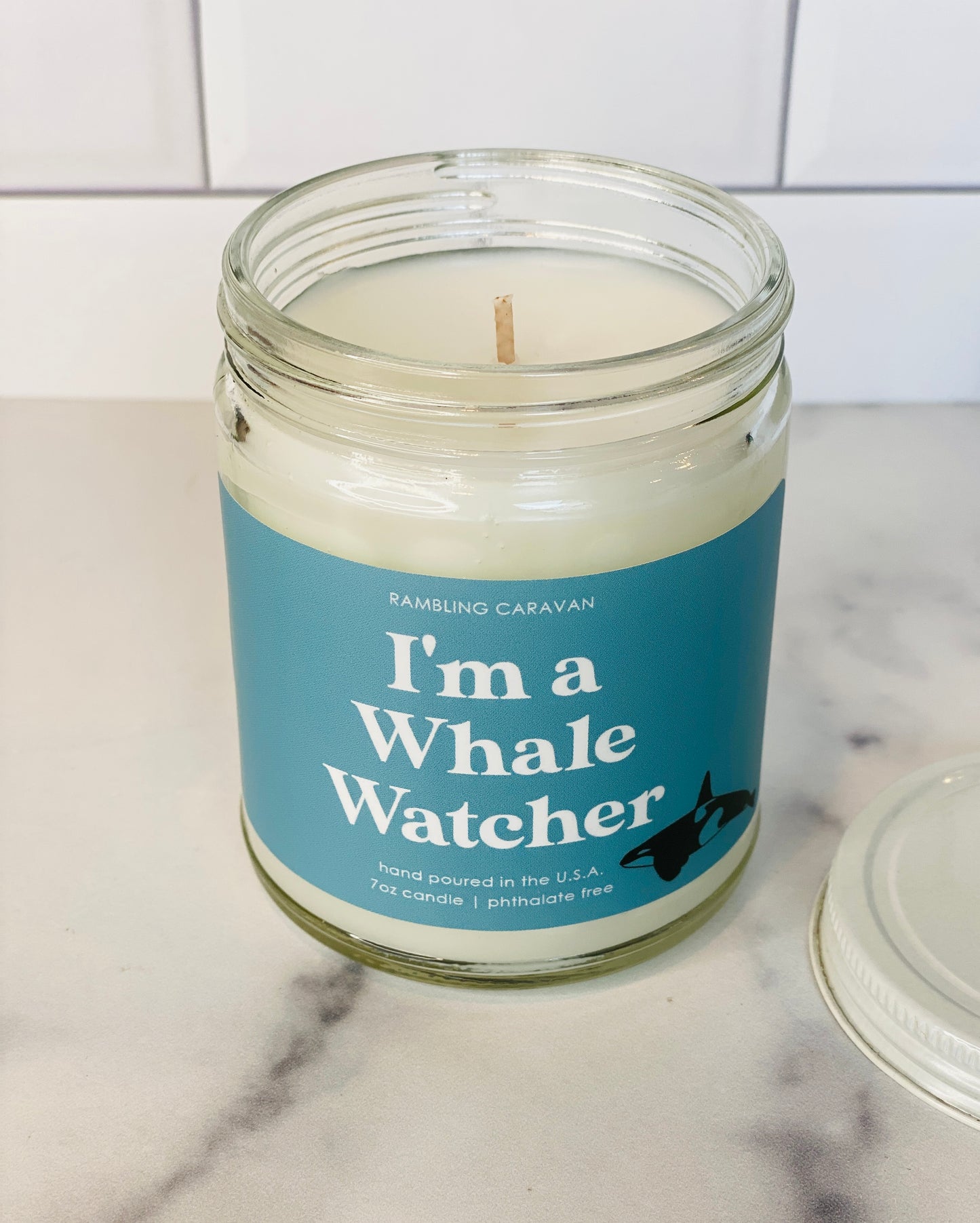 I'm A Whale Watcher Candle
