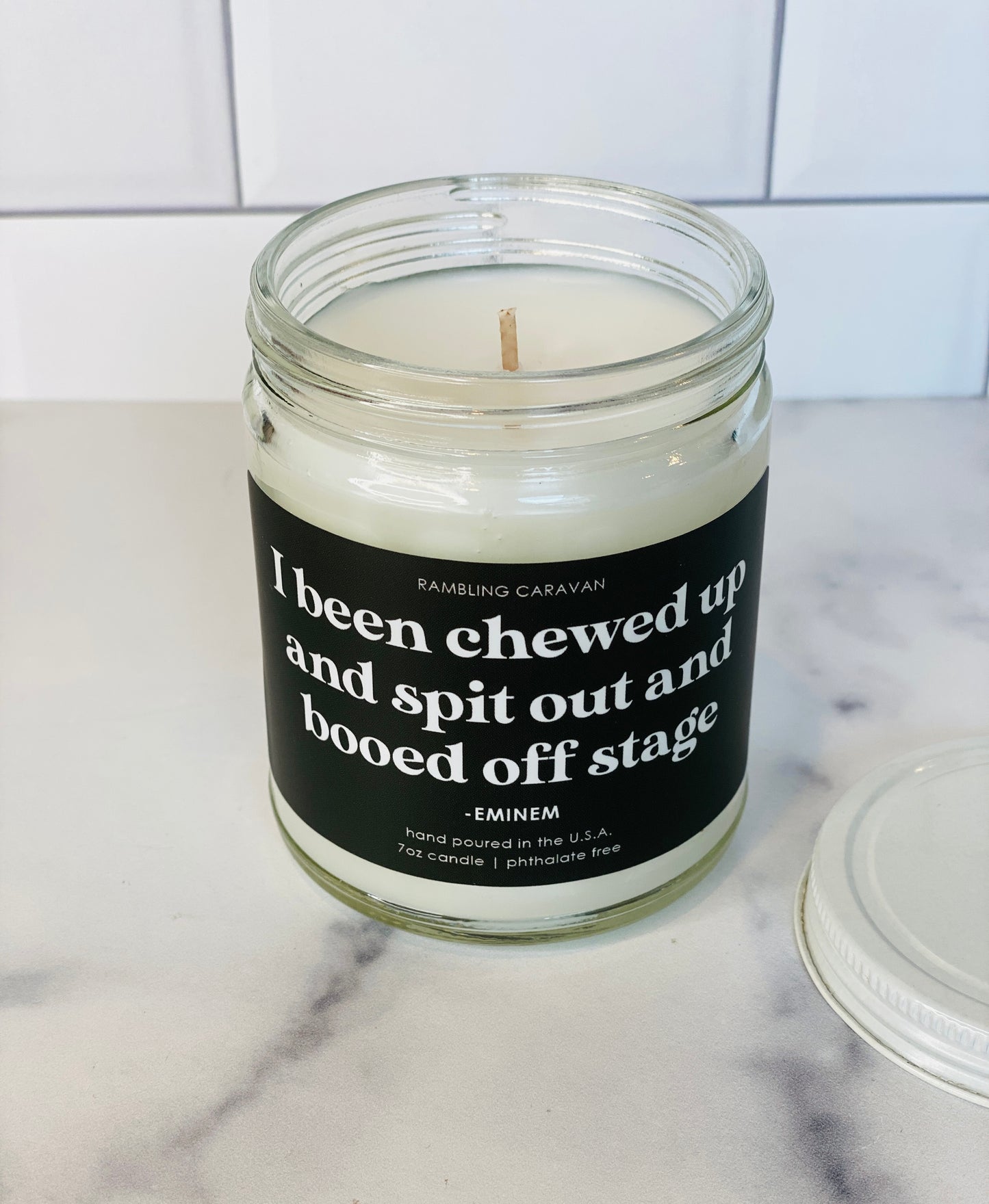 I been chewed up spit out and booed off stage Candle