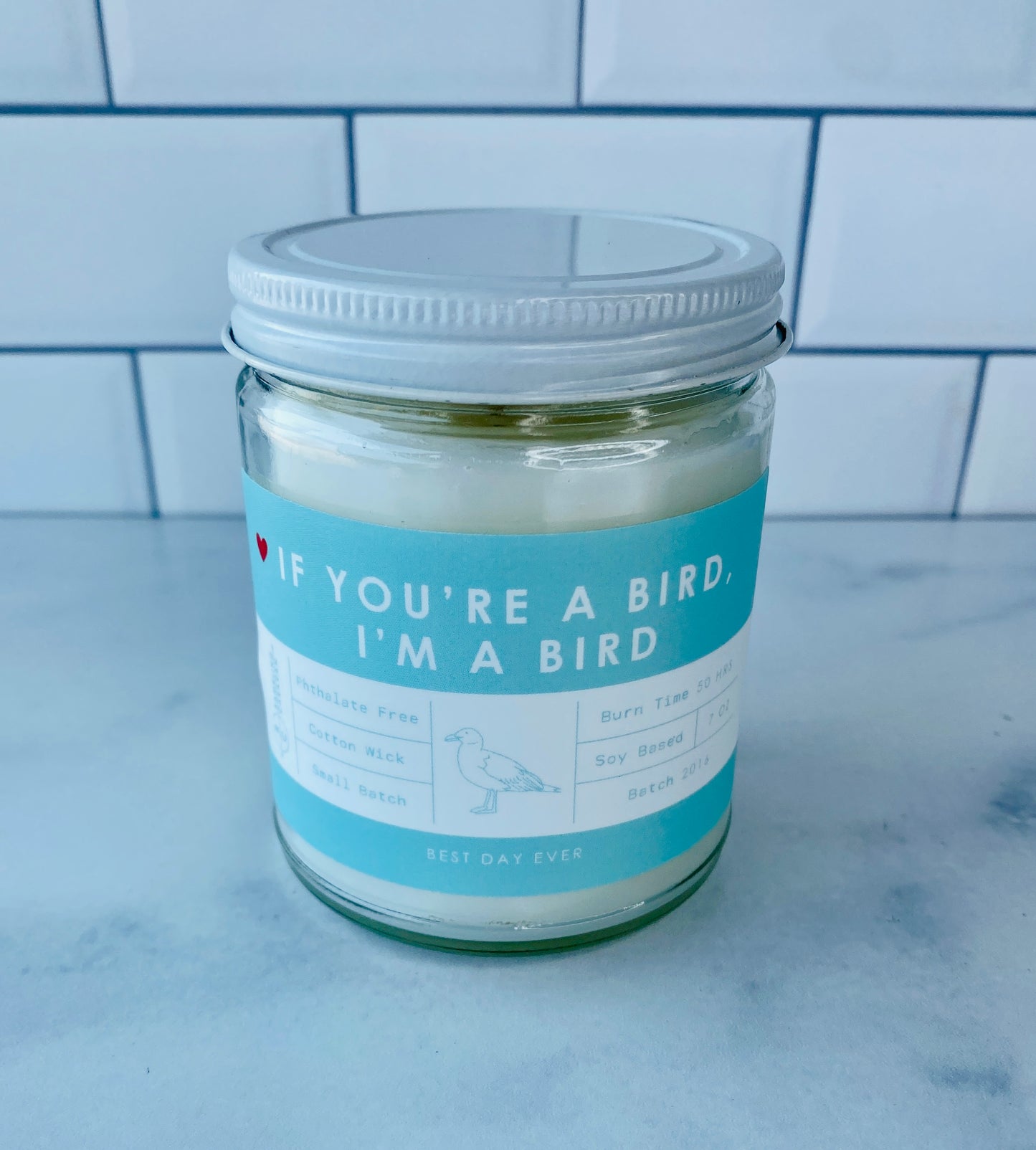 If You're A Bird, I'm A Bird Candle