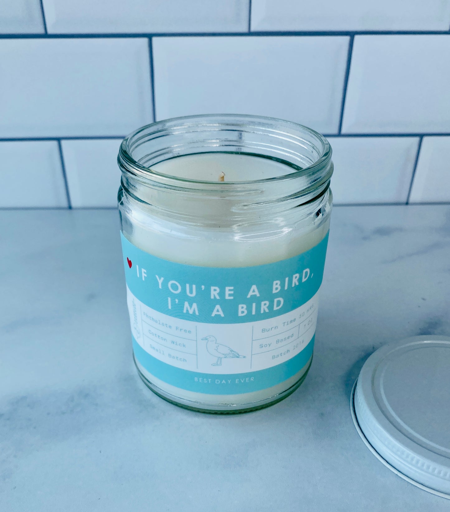 If You're A Bird, I'm A Bird Candle
