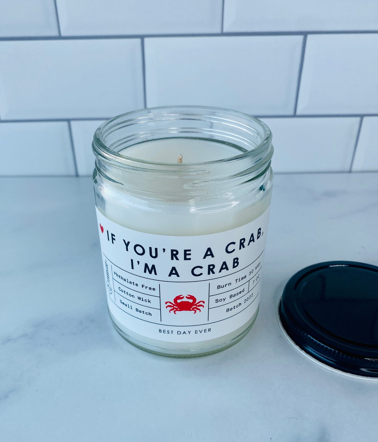 If You're A Crab, I'm A Crab Candle