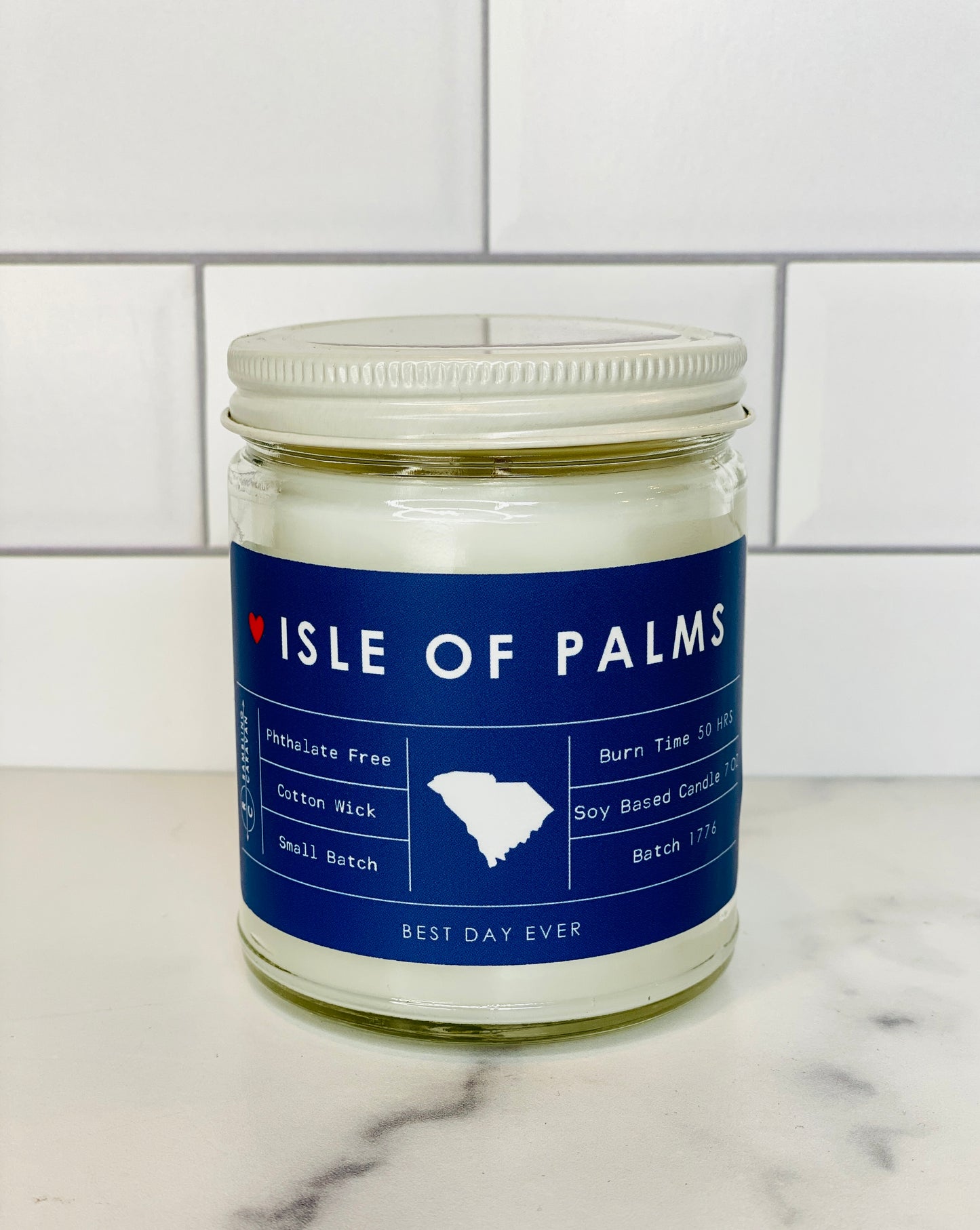 Isle of Palms, SC Candle