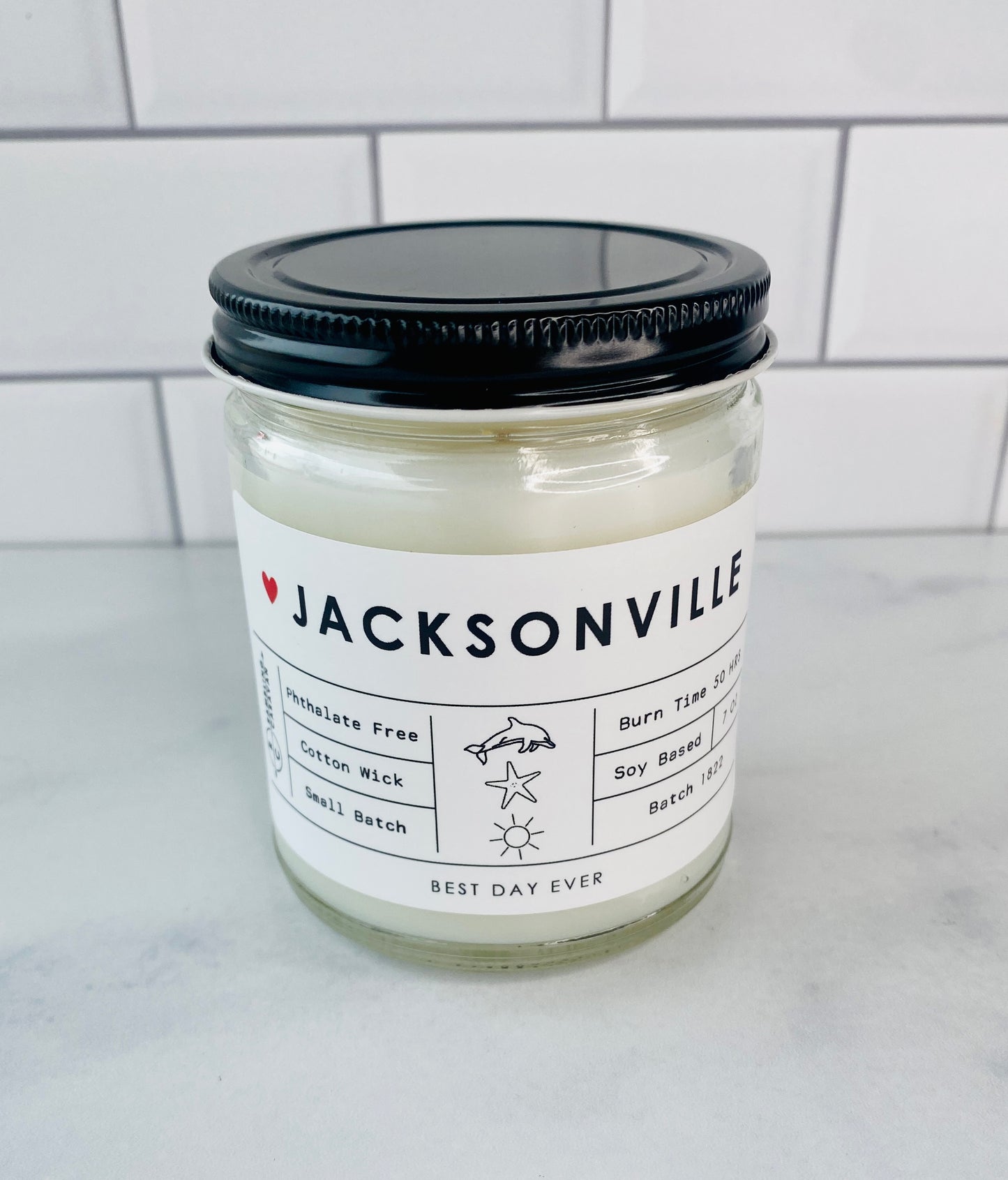 Jacksonville, FL Candle