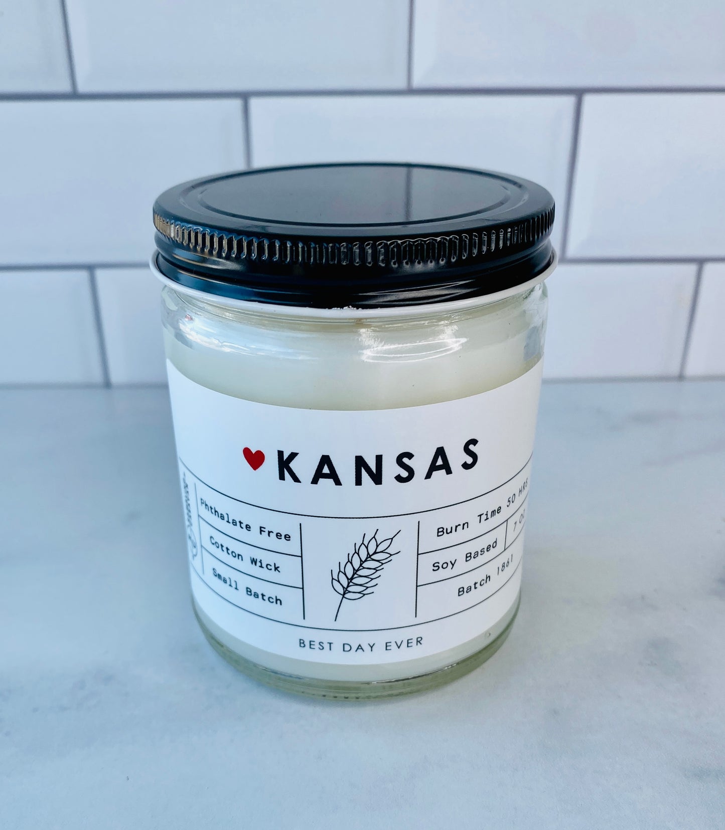 Kansas Candle