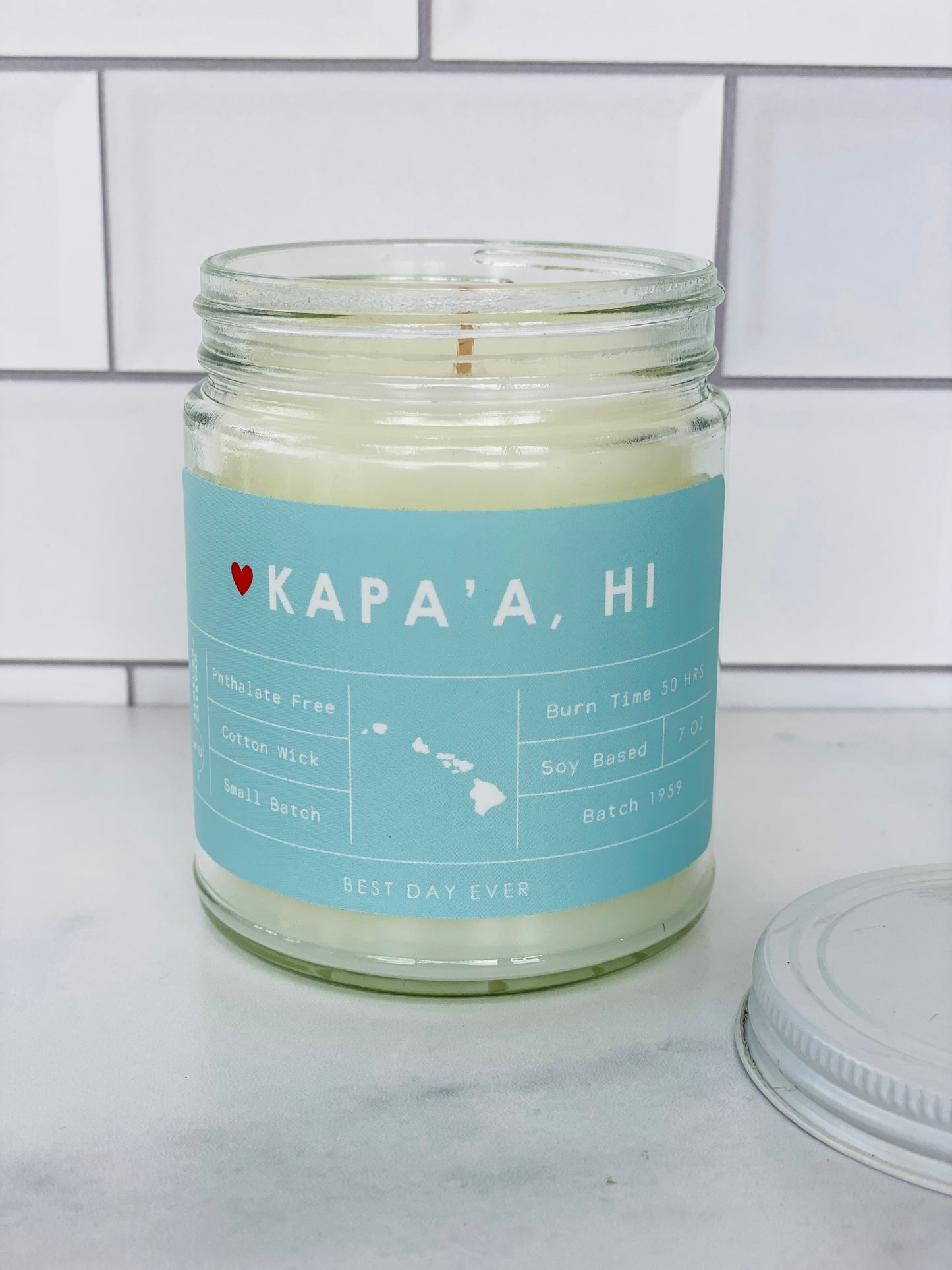 Kapa'a, HI Candle