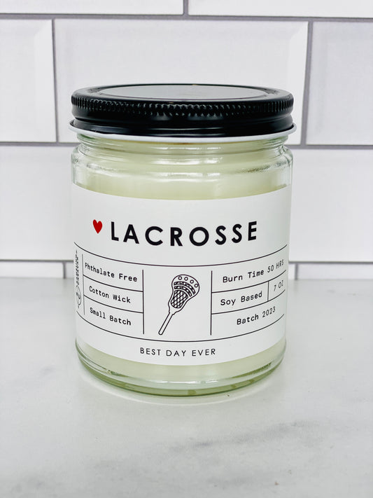 Lacrosse Candle