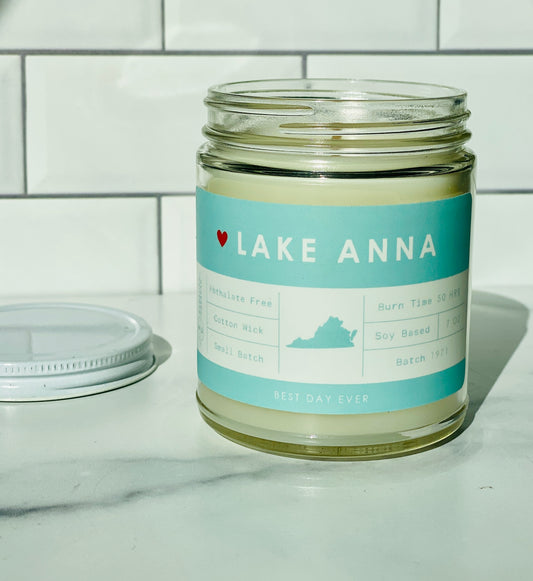 Lake Anna, VA Candle