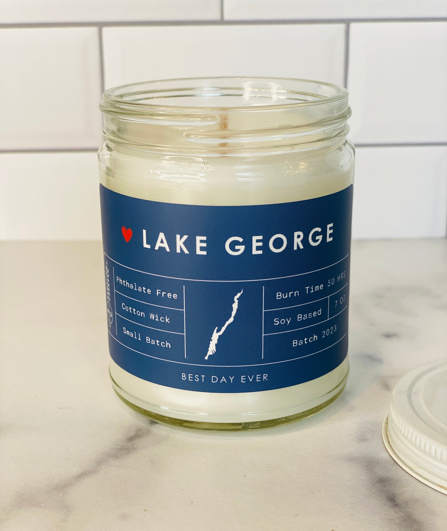 Lake George, NY Candle