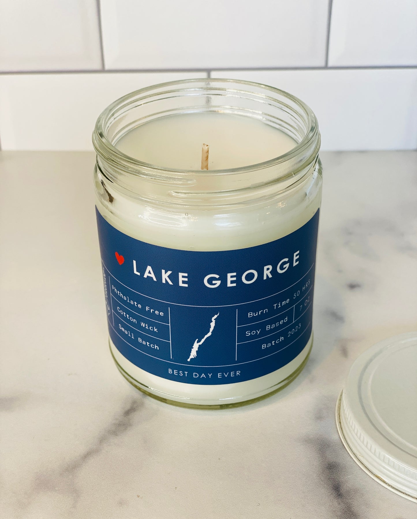 Lake George, NY Candle