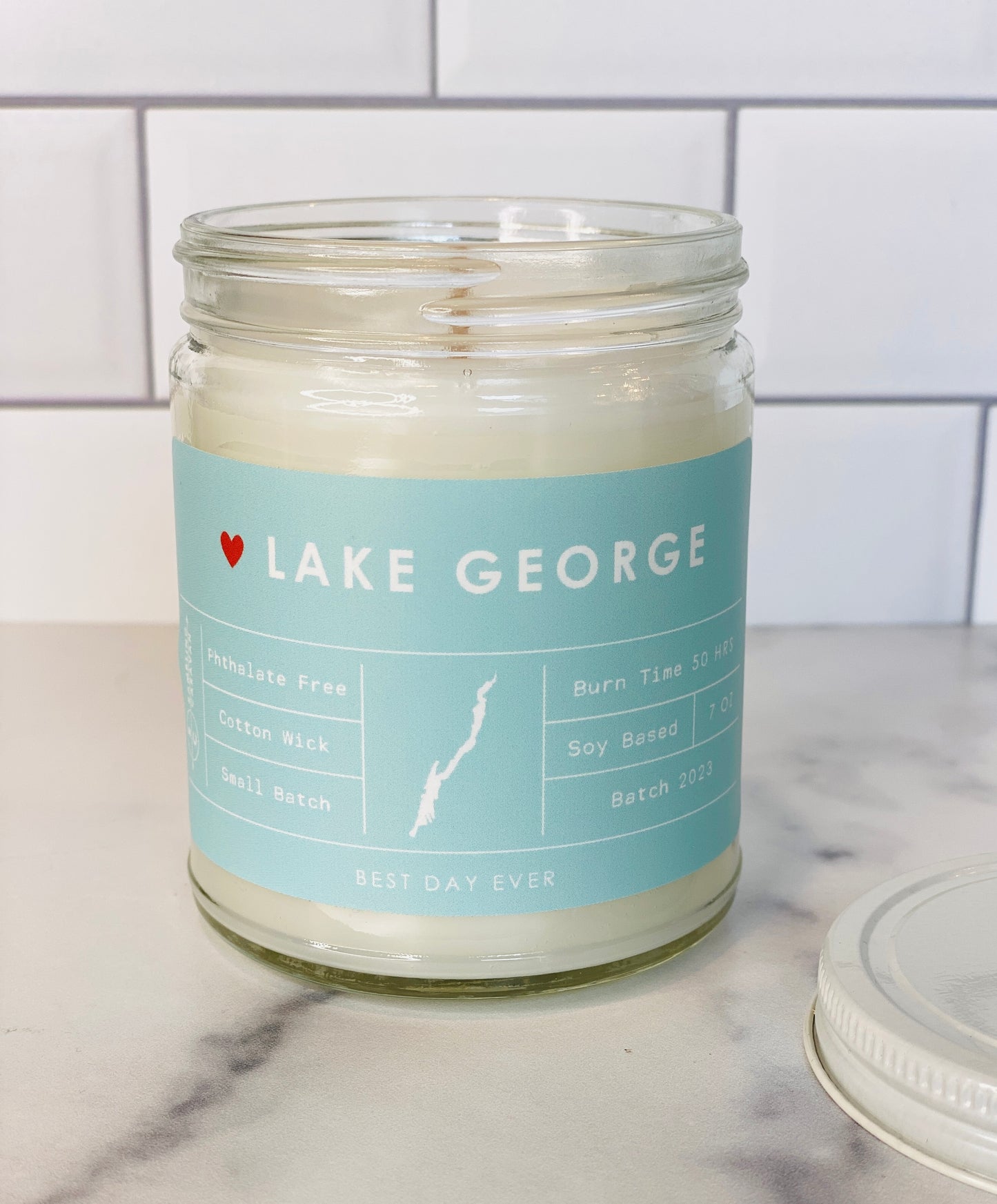 Lake George, NY Candle