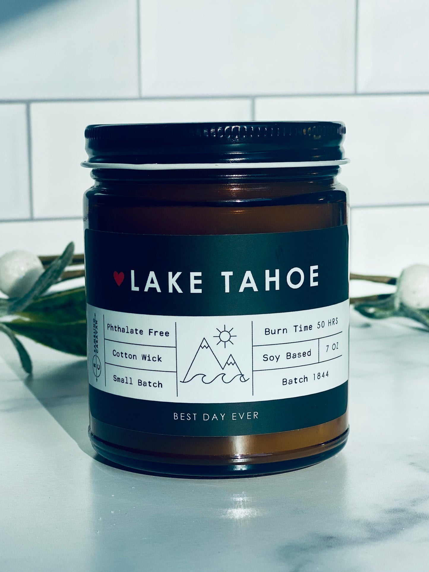 Lake Tahoe, NV Candle