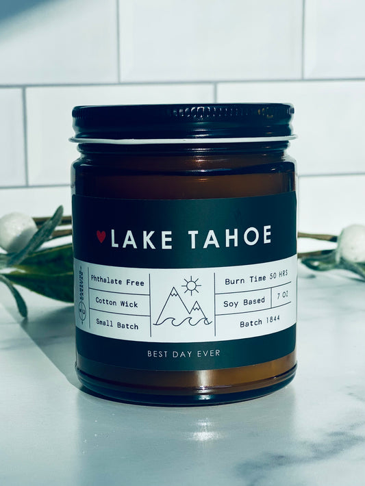 Lake Tahoe, NV Candle