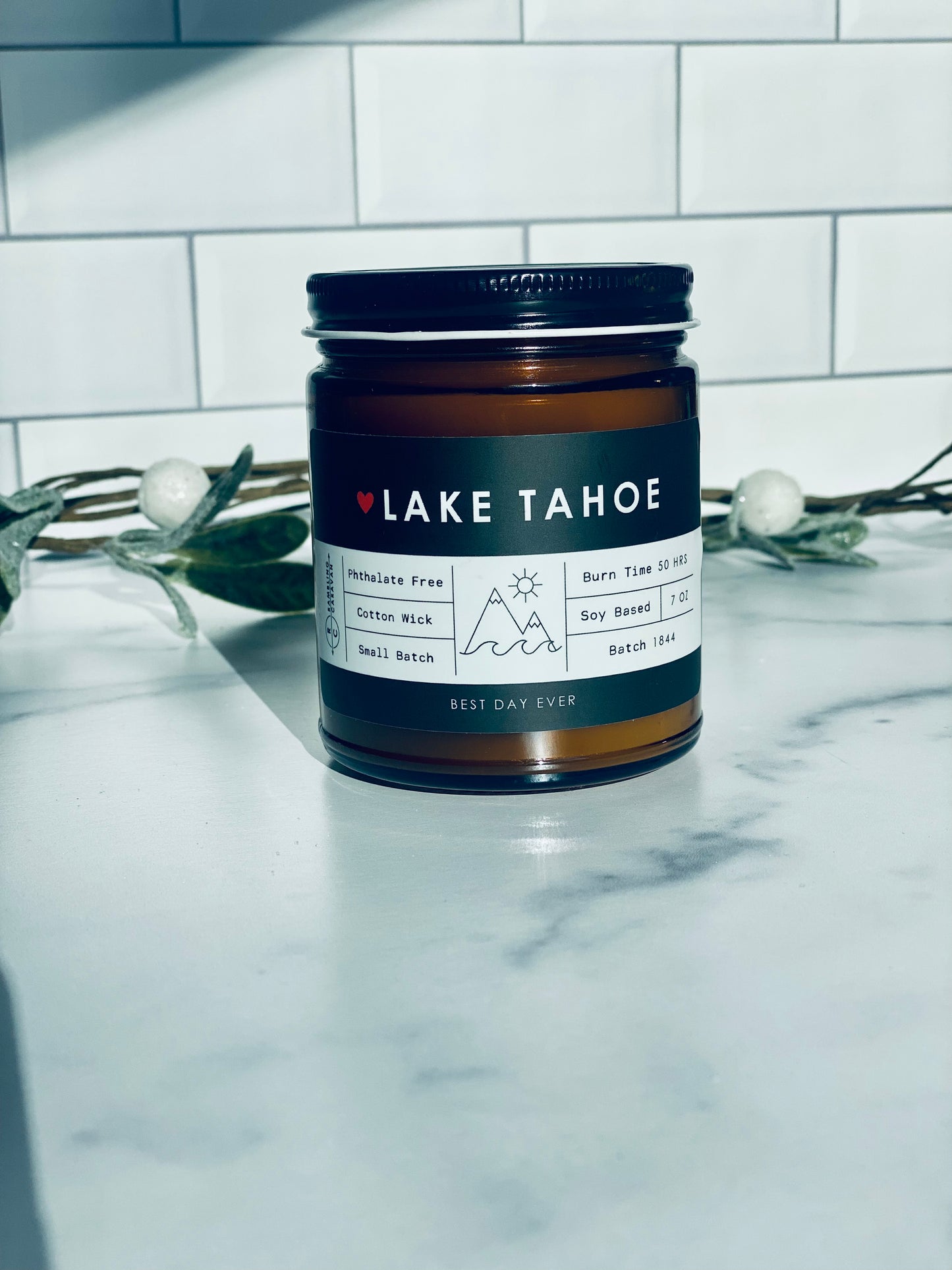 Lake Tahoe, NV Candle