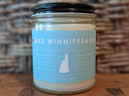 Lake Winnipesaukee, NH Candle