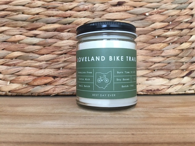 Loveland Bike Trail Candle