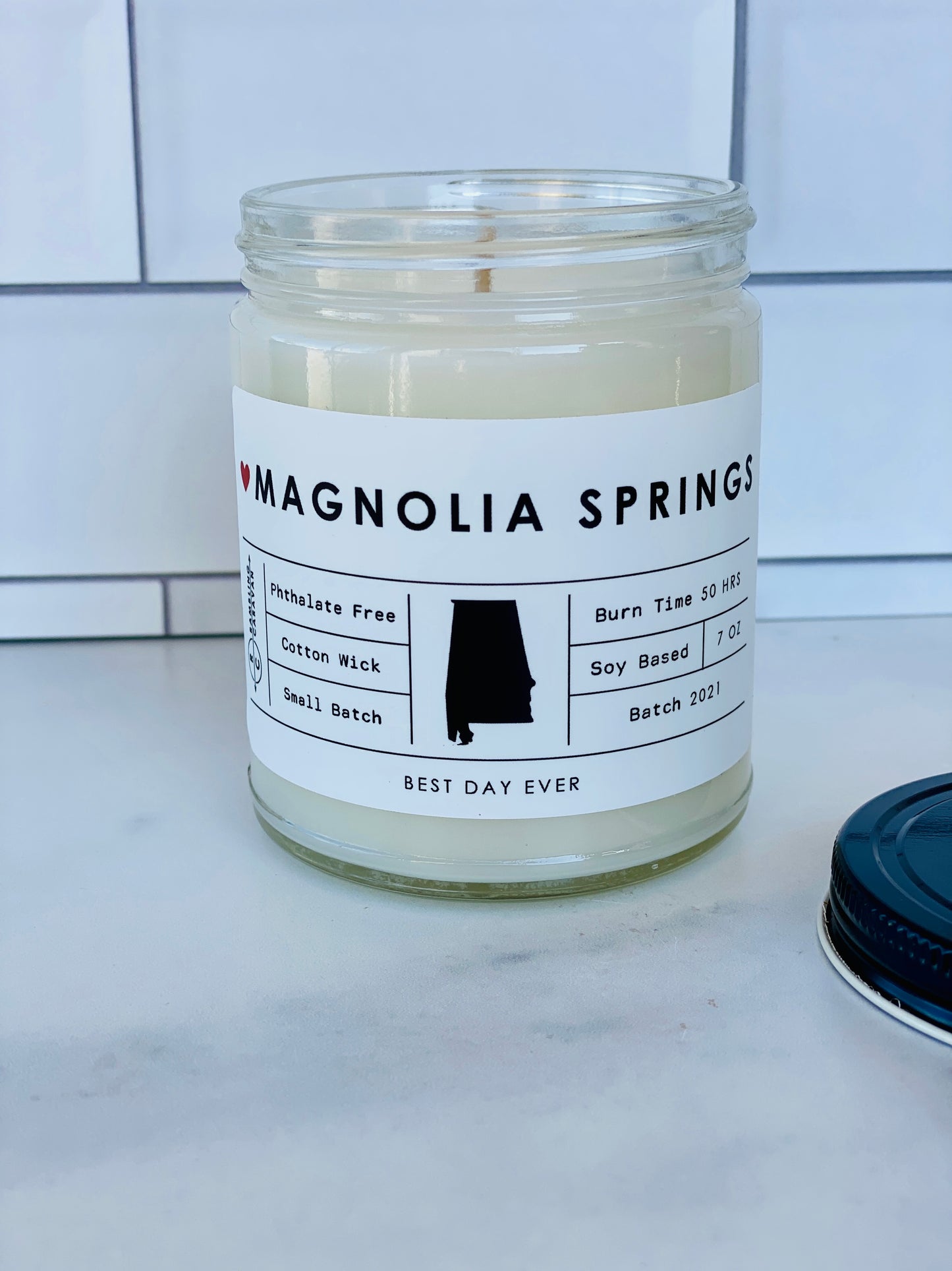 Magnolia Springs, AL Candle