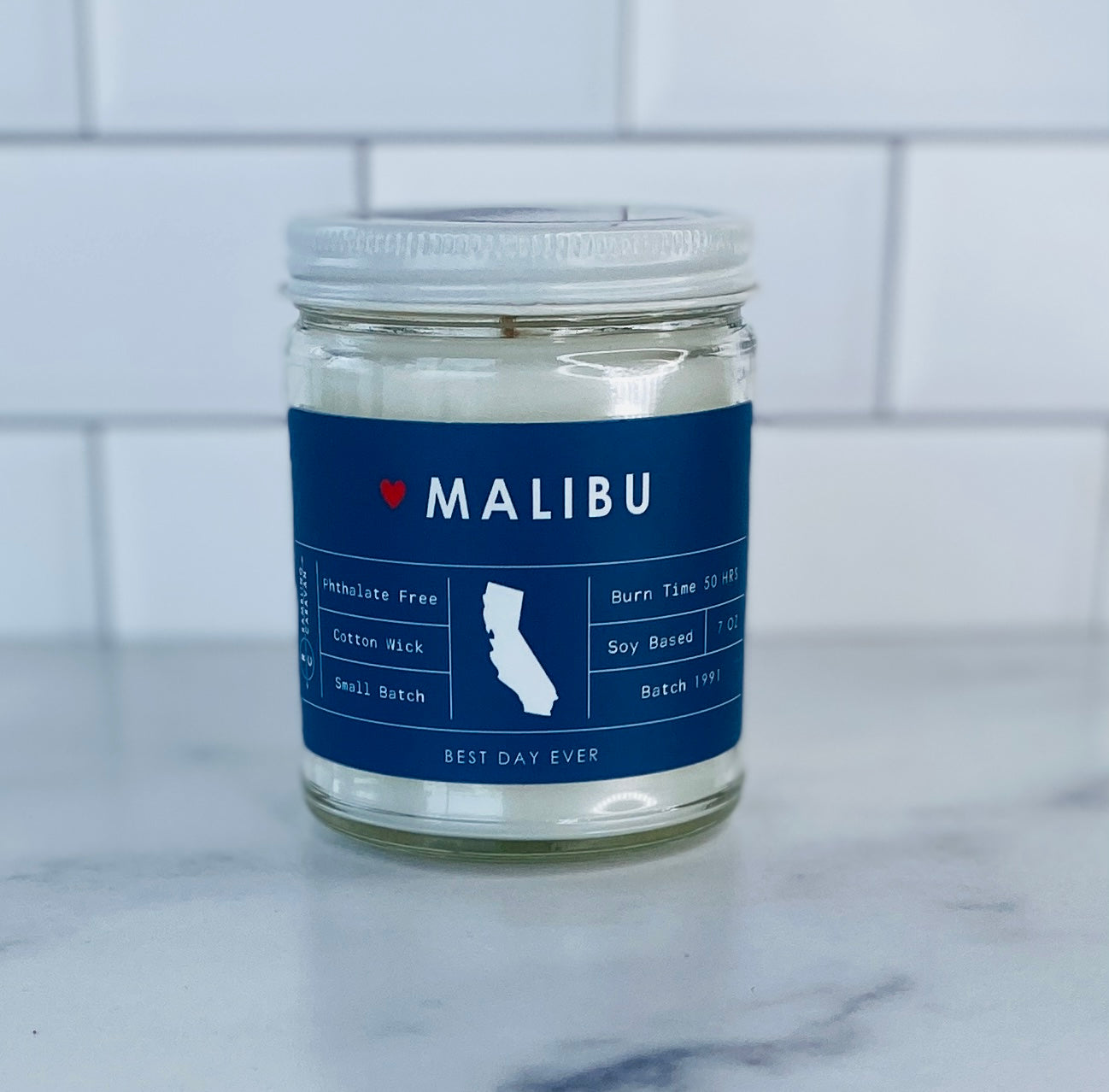 Malibu, CA Candle