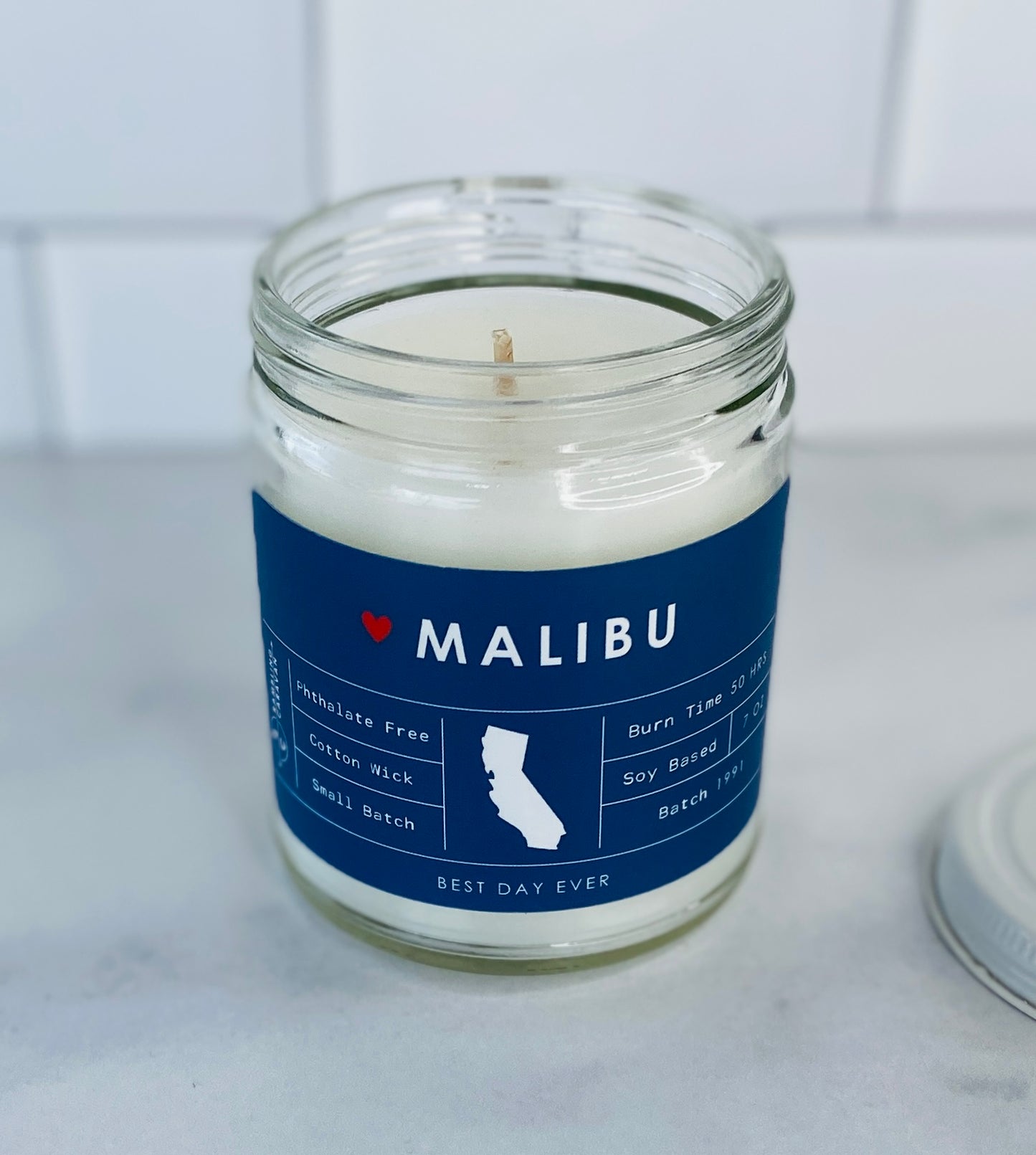 Malibu, CA Candle