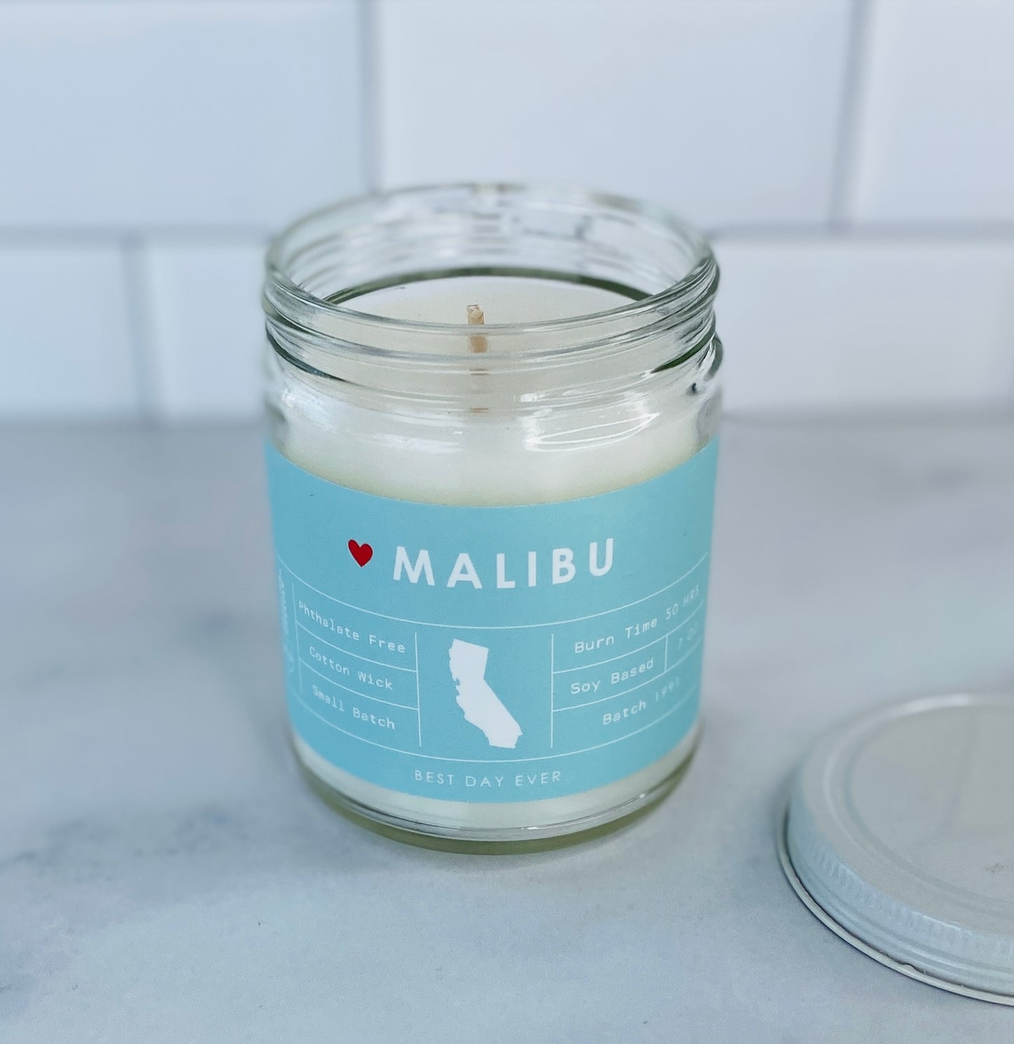 Malibu, CA Candle