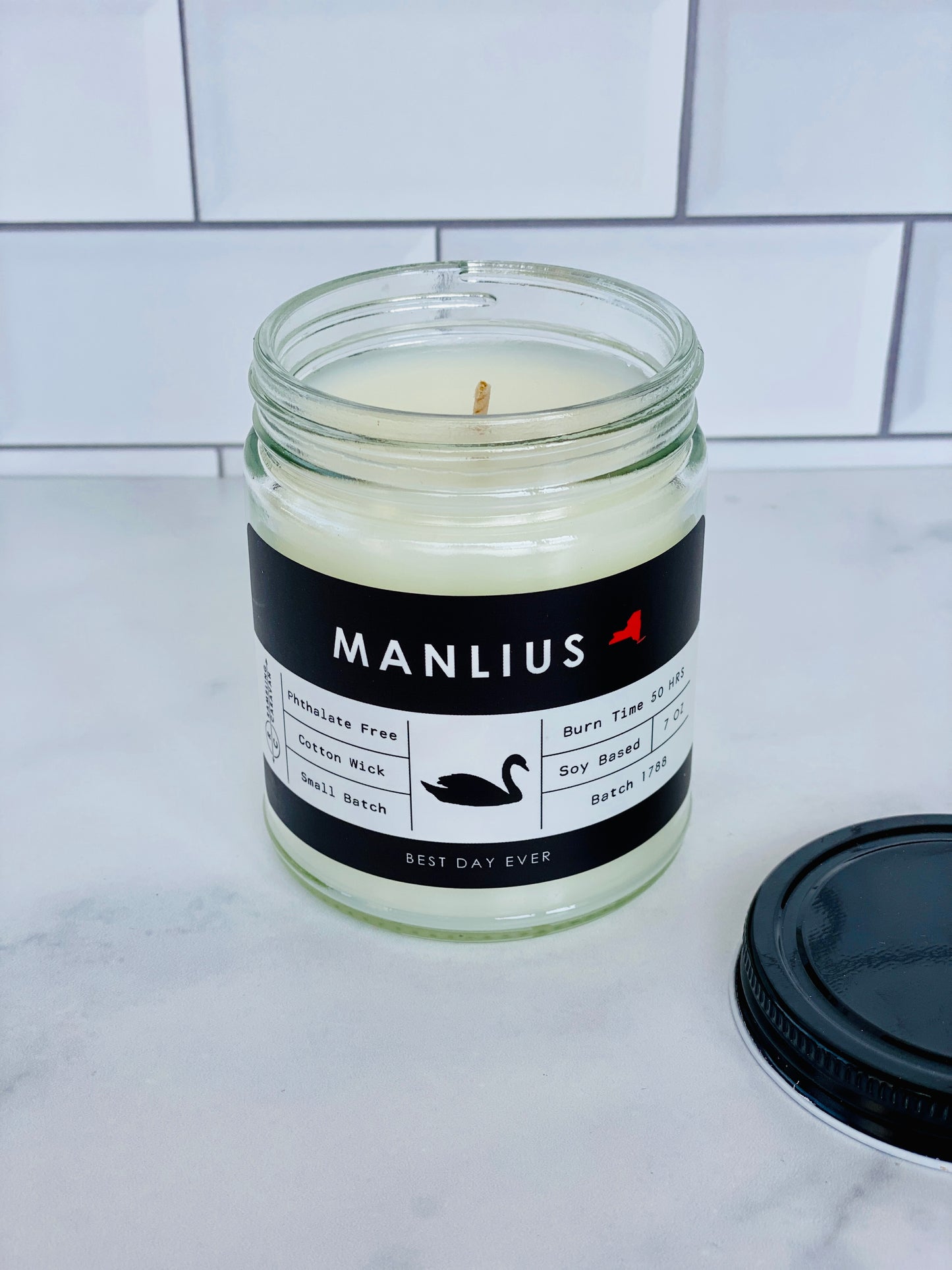 Manlius, NY Candle