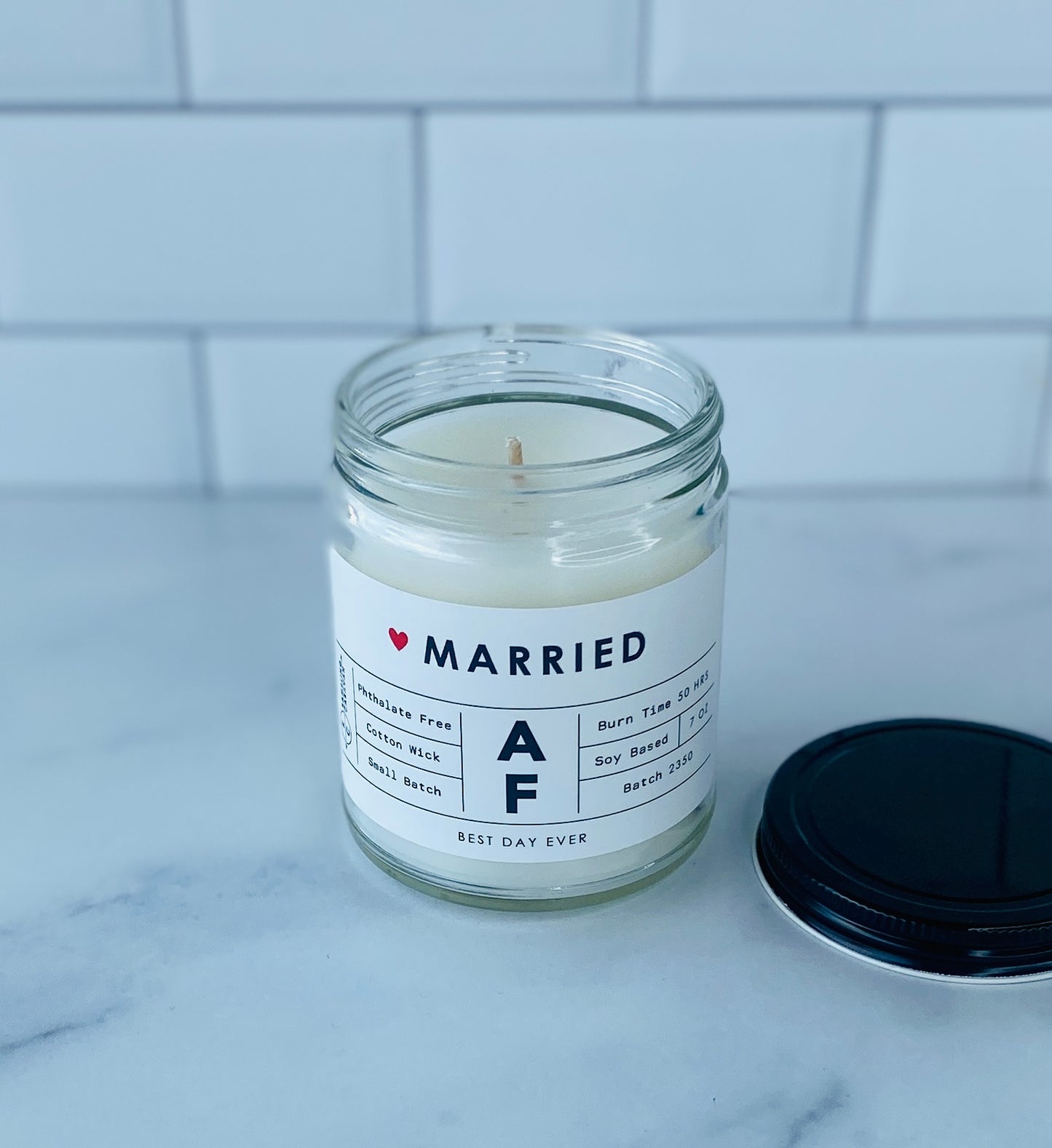 Married AF Candle