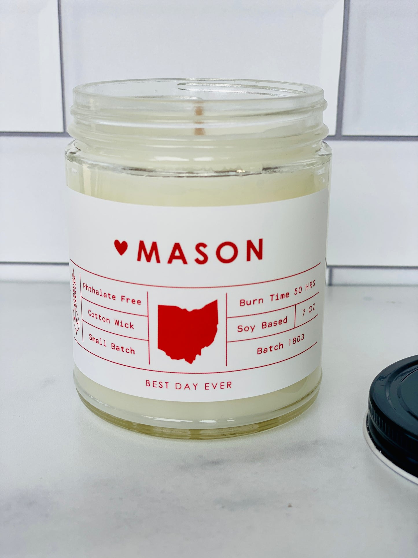Mason, OH Candle