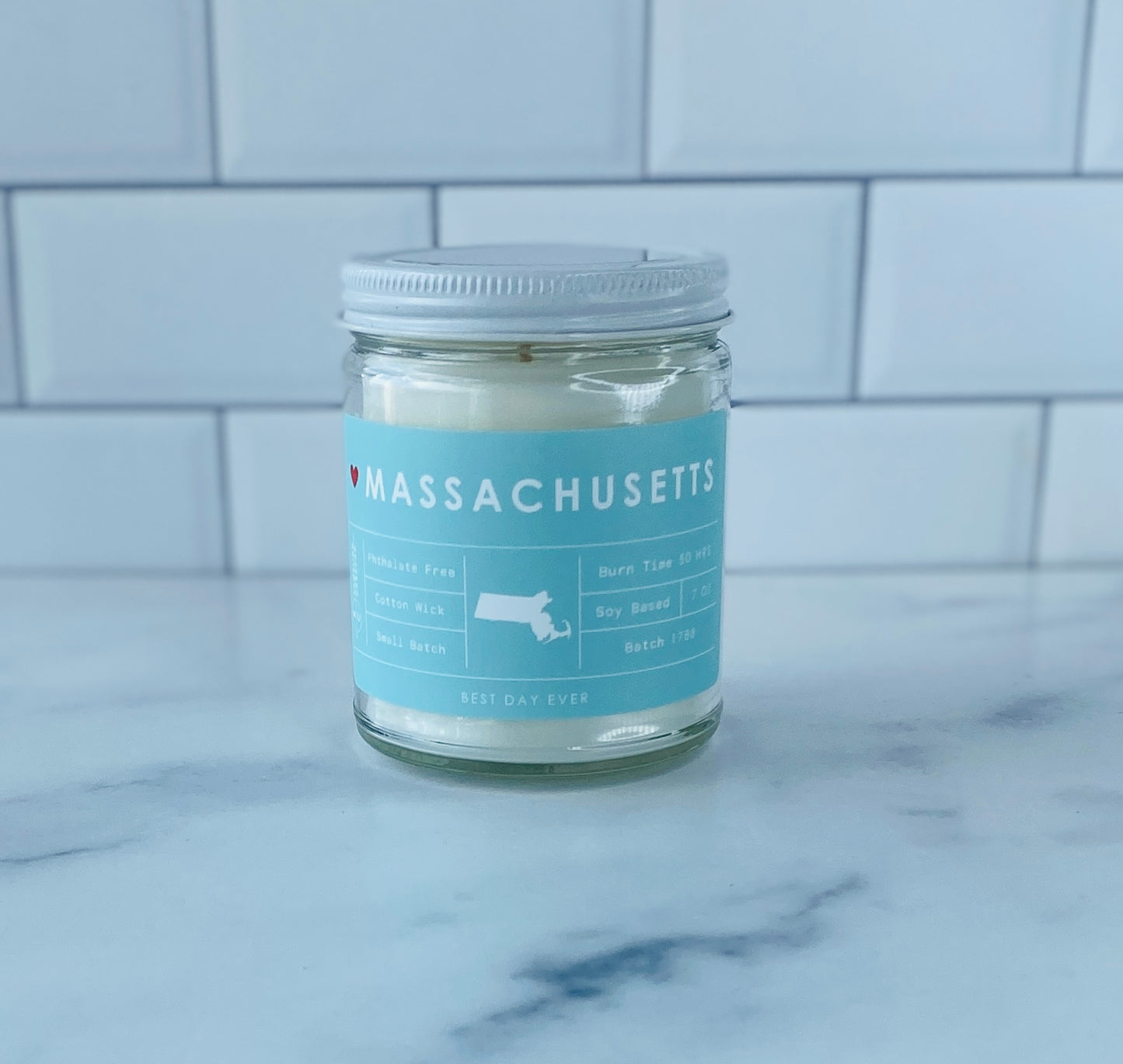 Massachusetts Candle