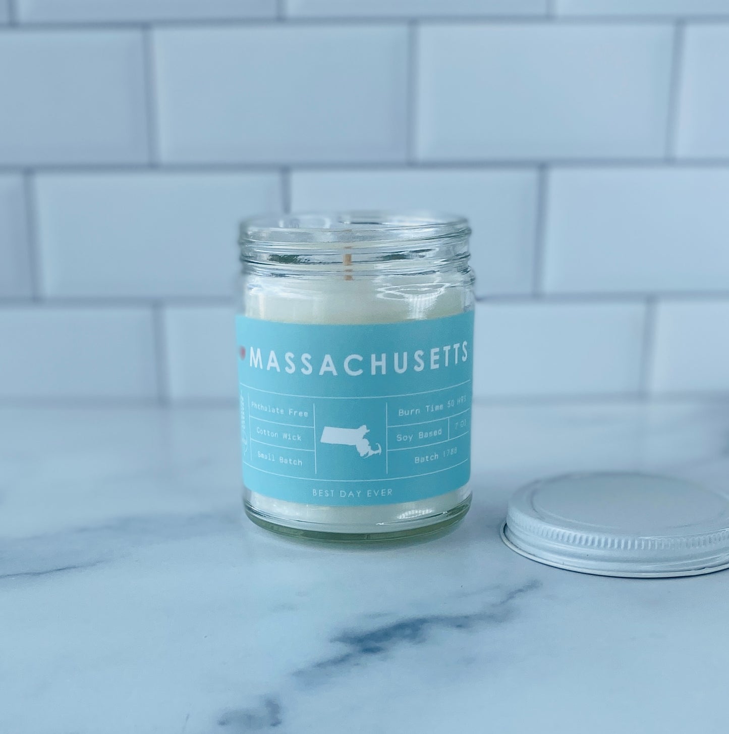 Massachusetts Candle