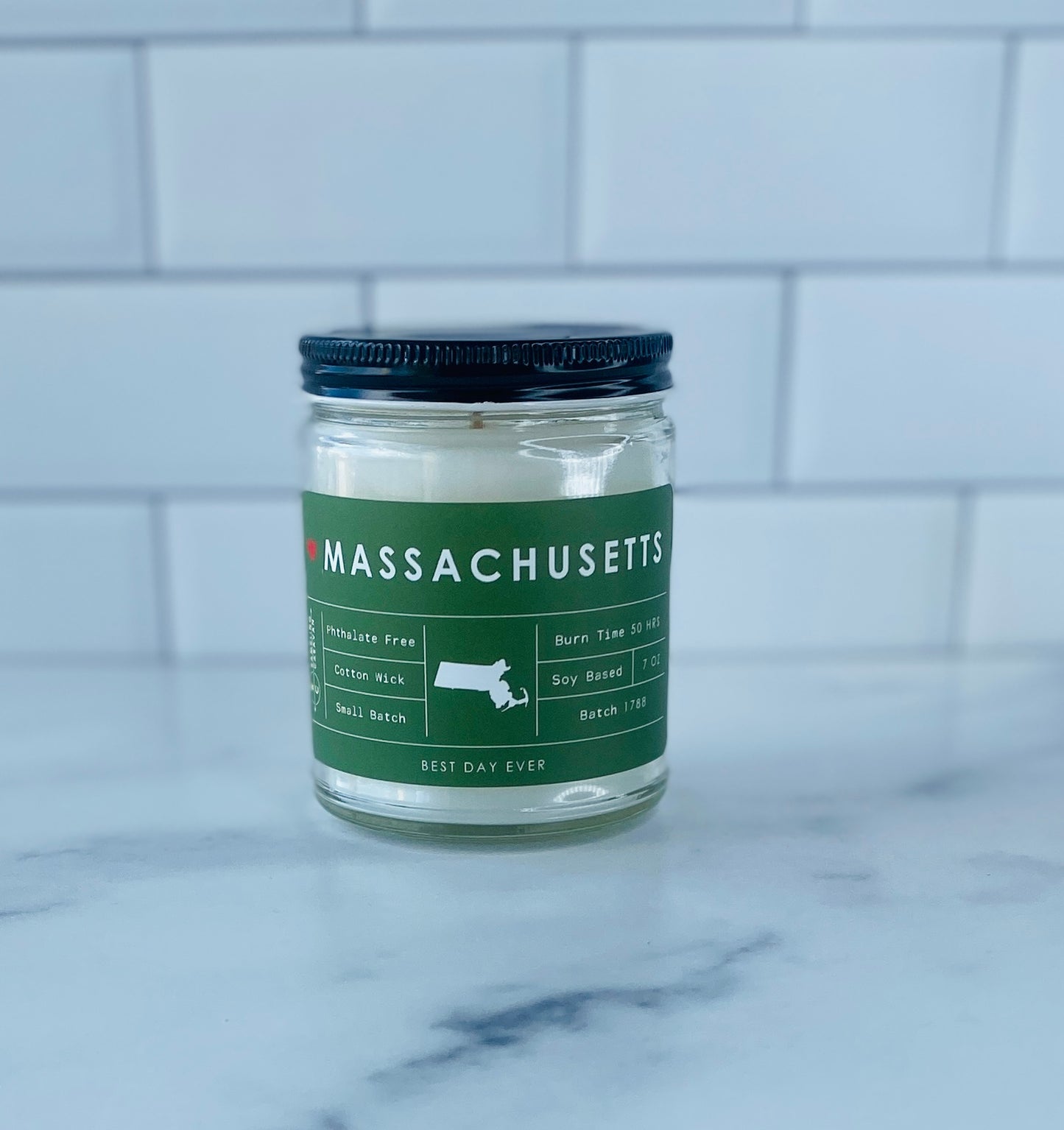 Massachusetts Candle