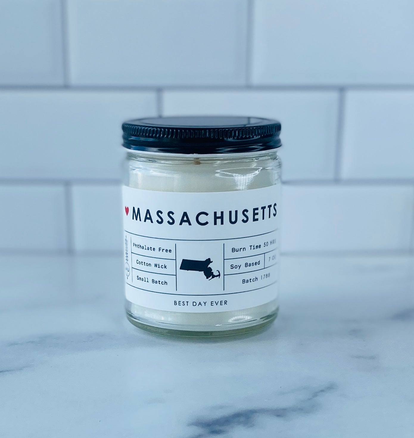 Massachusetts Candle