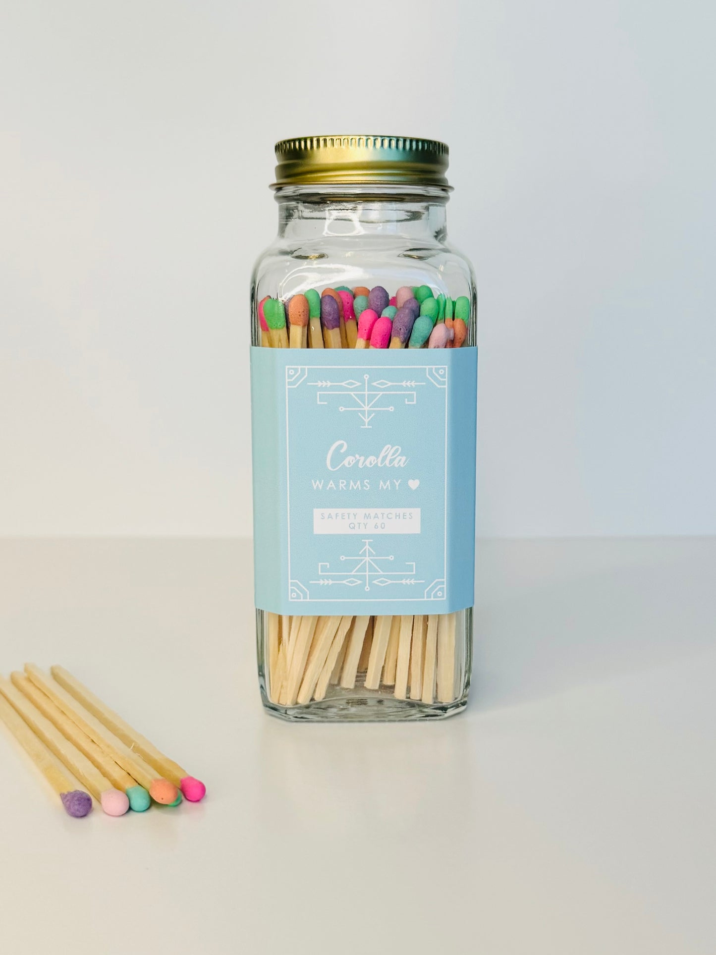 Corolla Safety Matches - Corolla Warms My Heart