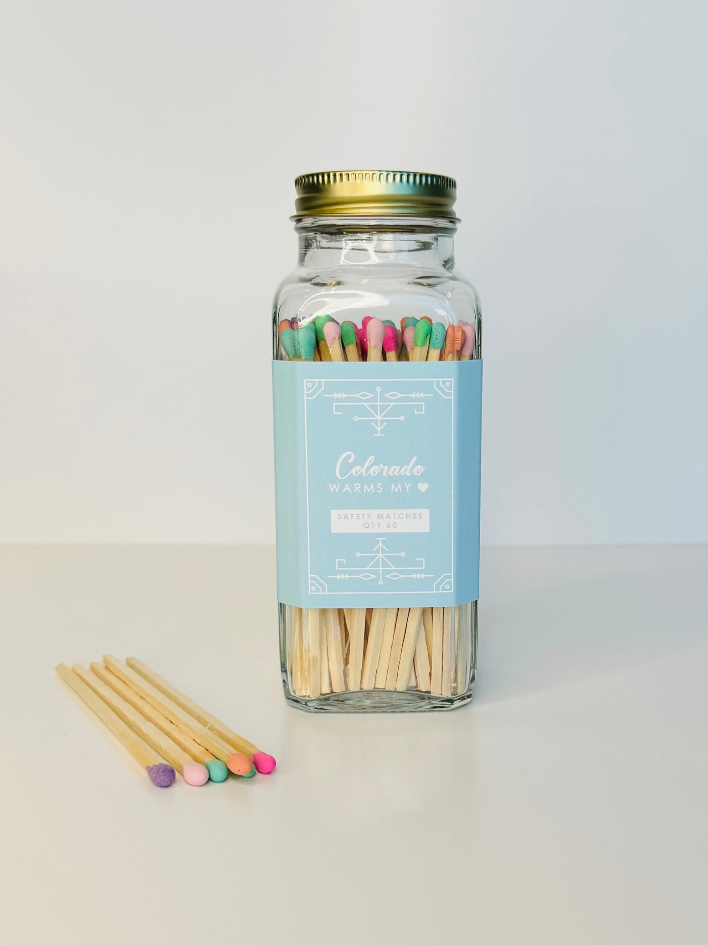 Colorado Safety Matches - Colorado Warms My Heart