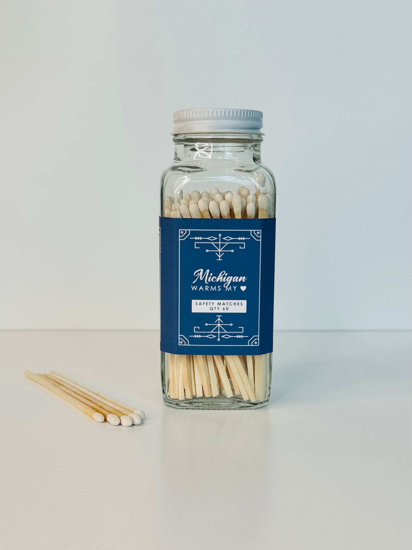 Michigan Safety Matches - Michigan Warms My Heart