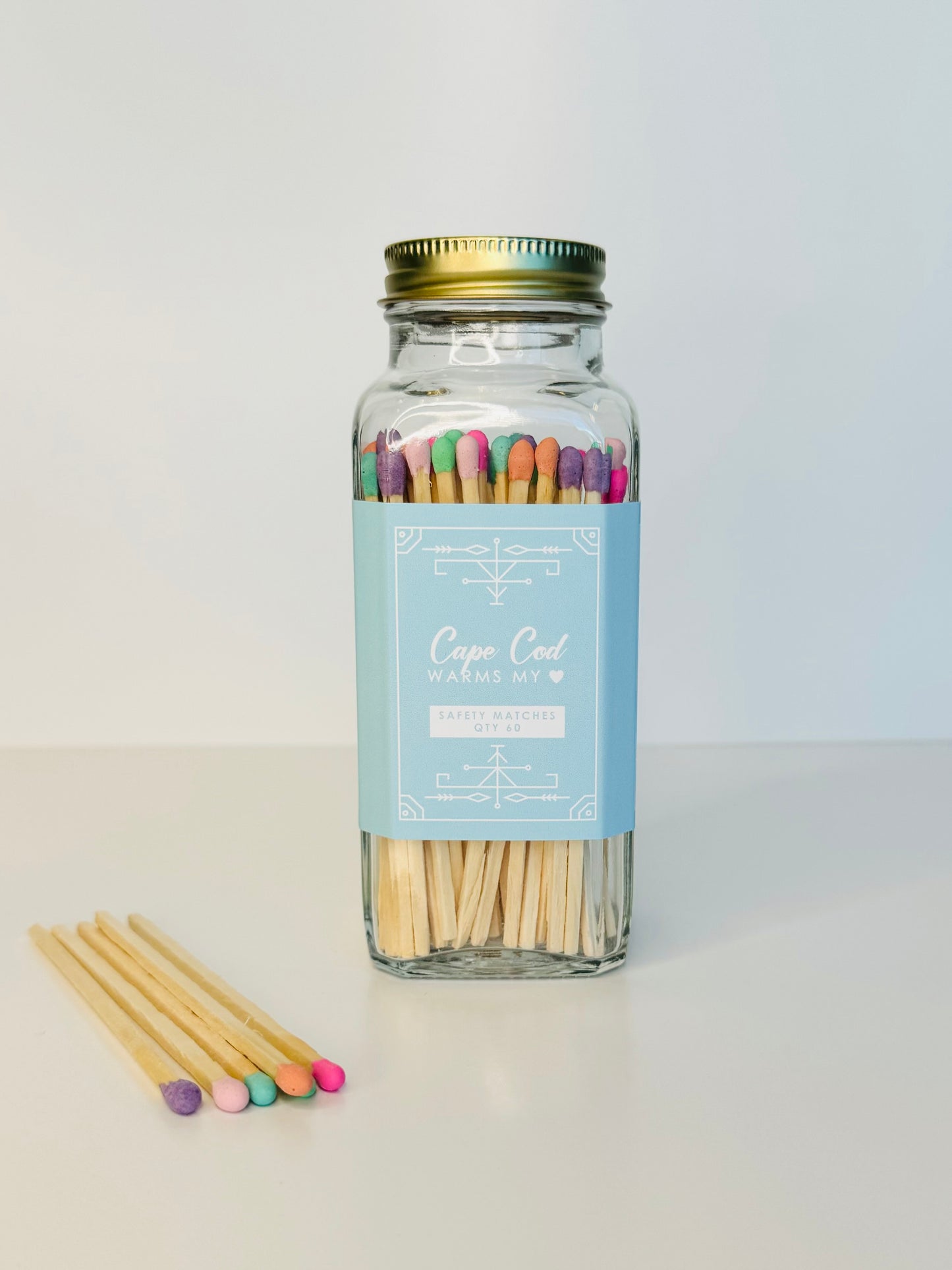 Cape Cod Safety Matches - Cape Cod Warms My Heart