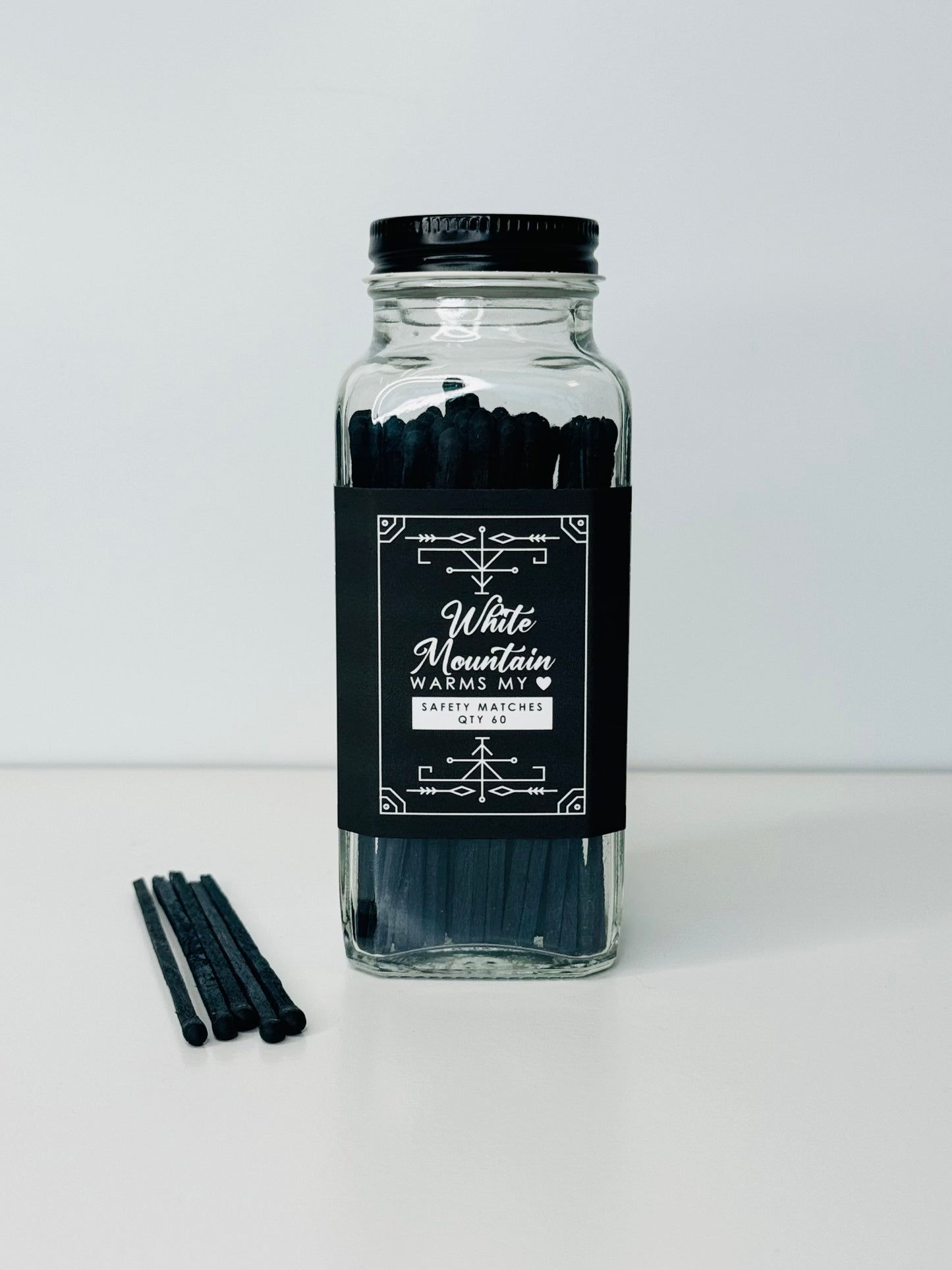 White Mountain Safety Matches - White Mountain Warms My Heart